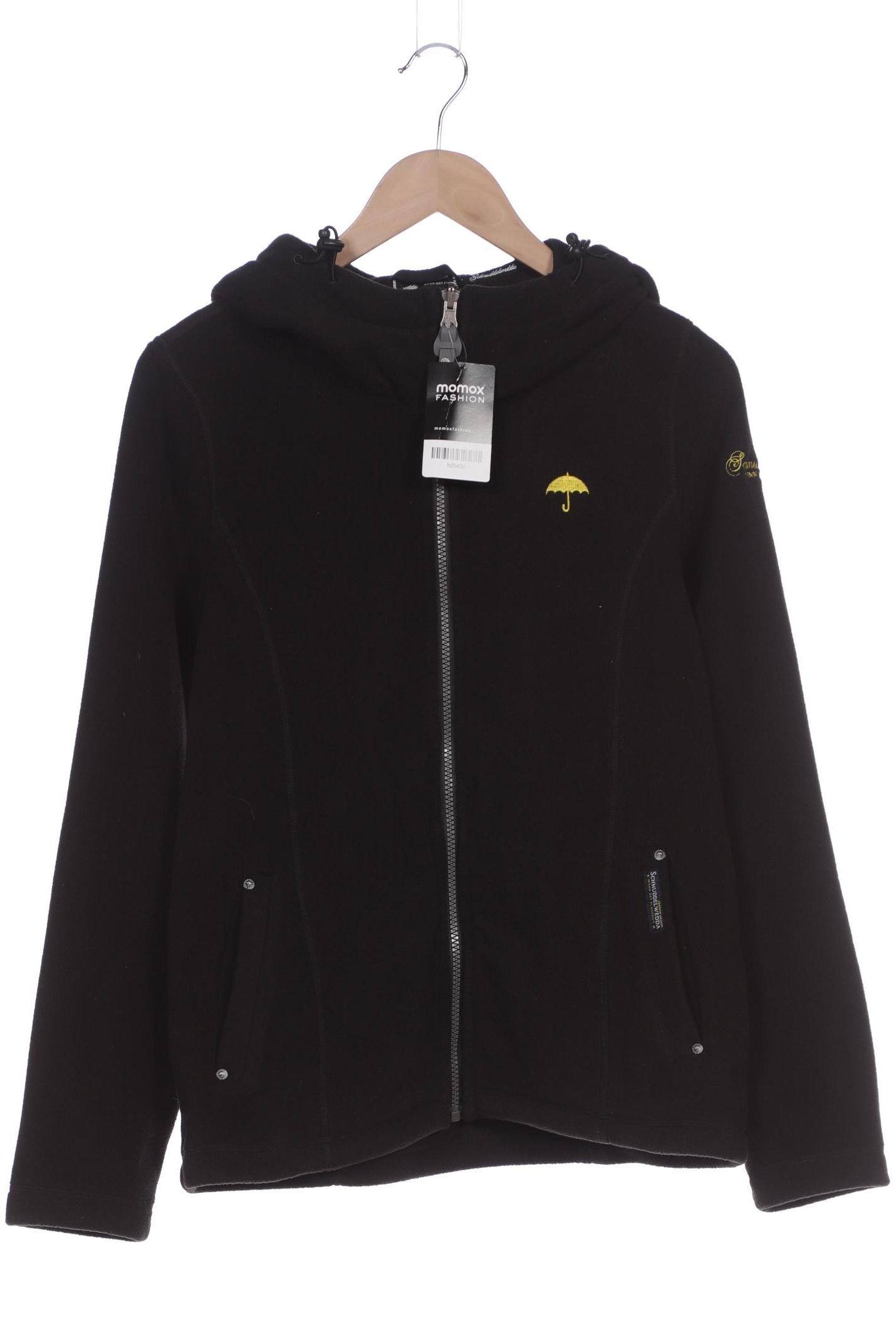 

Schmuddelwedda Damen Kapuzenpullover, schwarz, Gr. 38