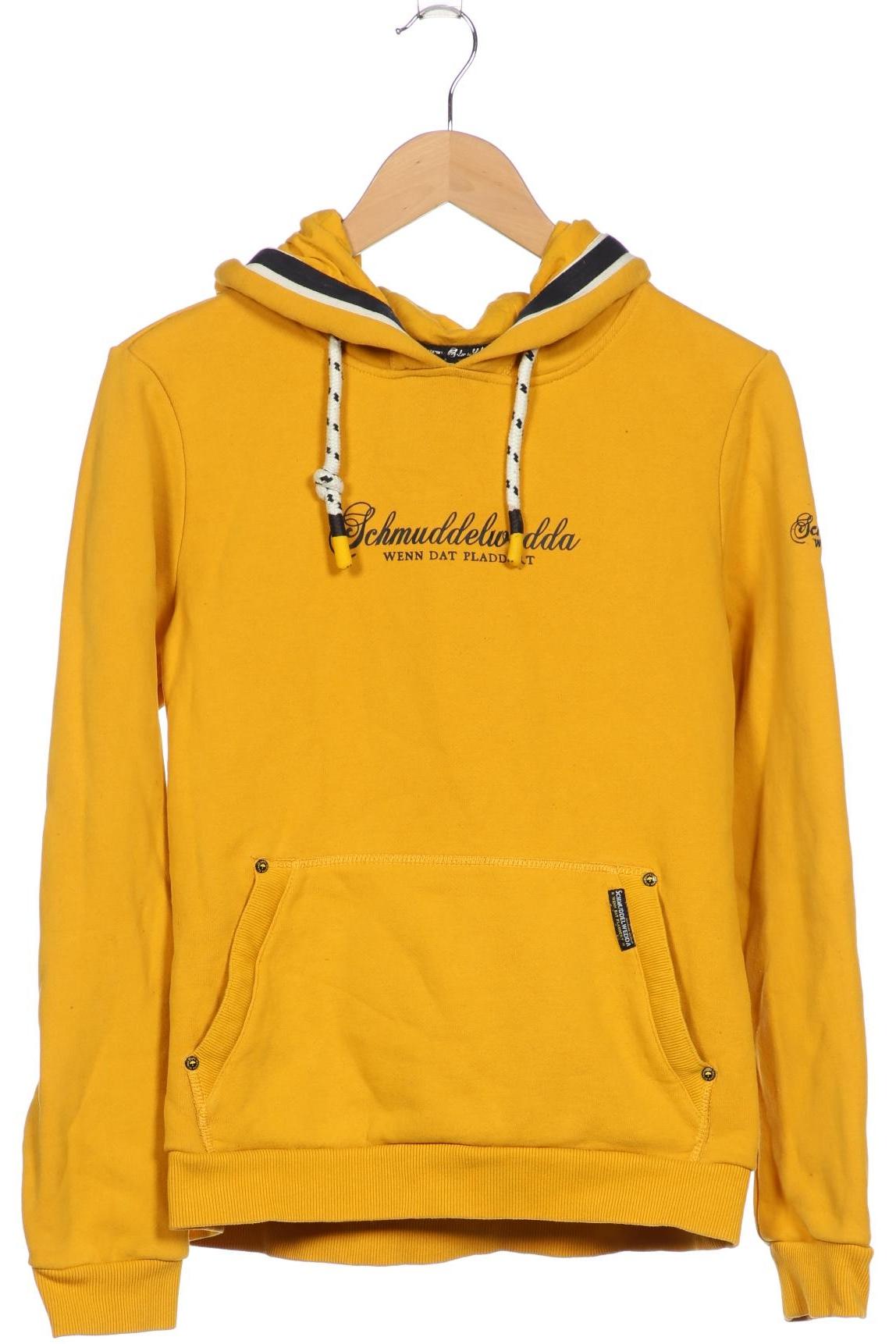

Schmuddelwedda Damen Kapuzenpullover, gelb, Gr. 38