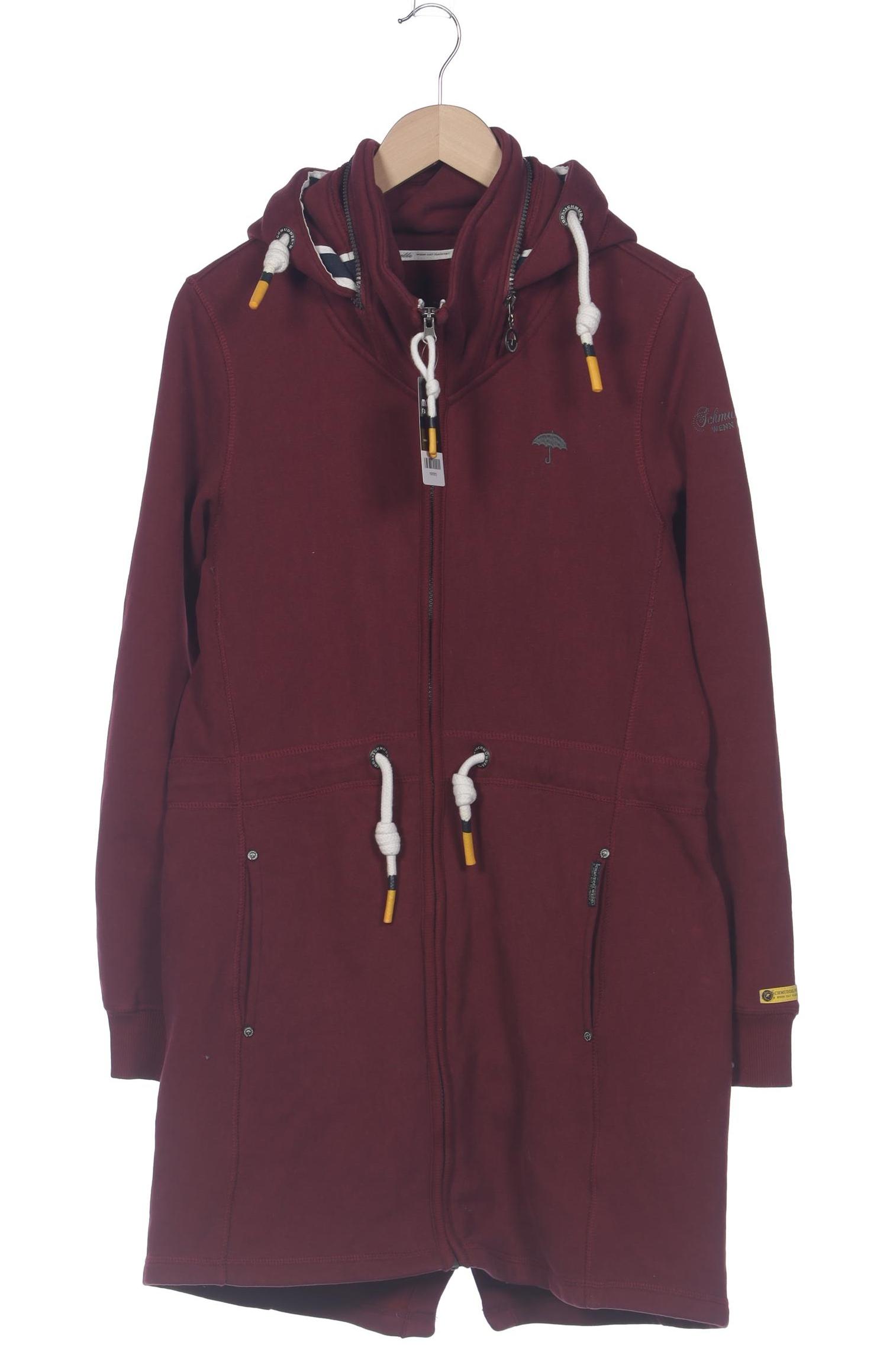 

Schmuddelwedda Damen Kapuzenpullover, bordeaux, Gr. 42