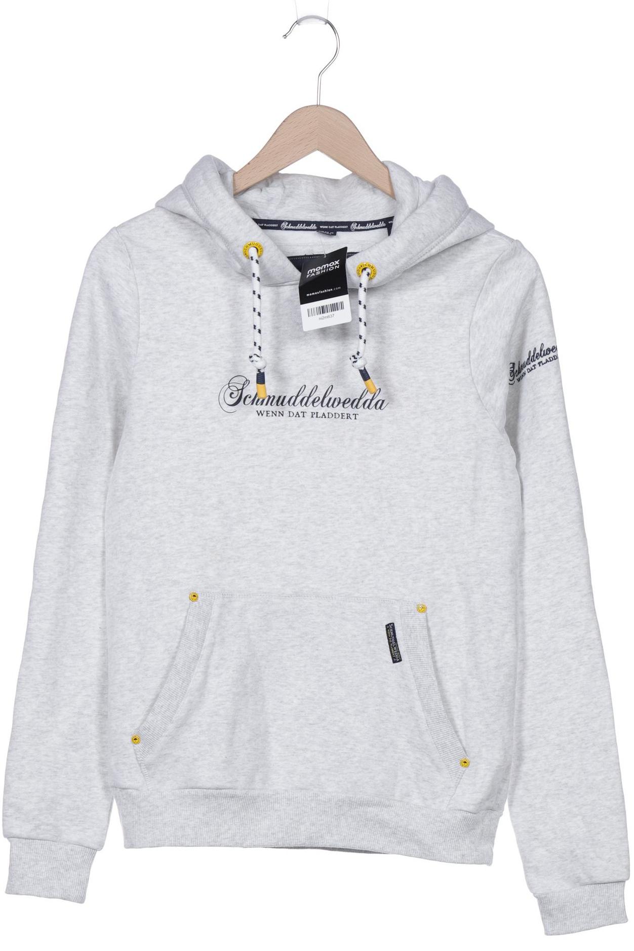 

Schmuddelwedda Damen Kapuzenpullover, grau, Gr. 34