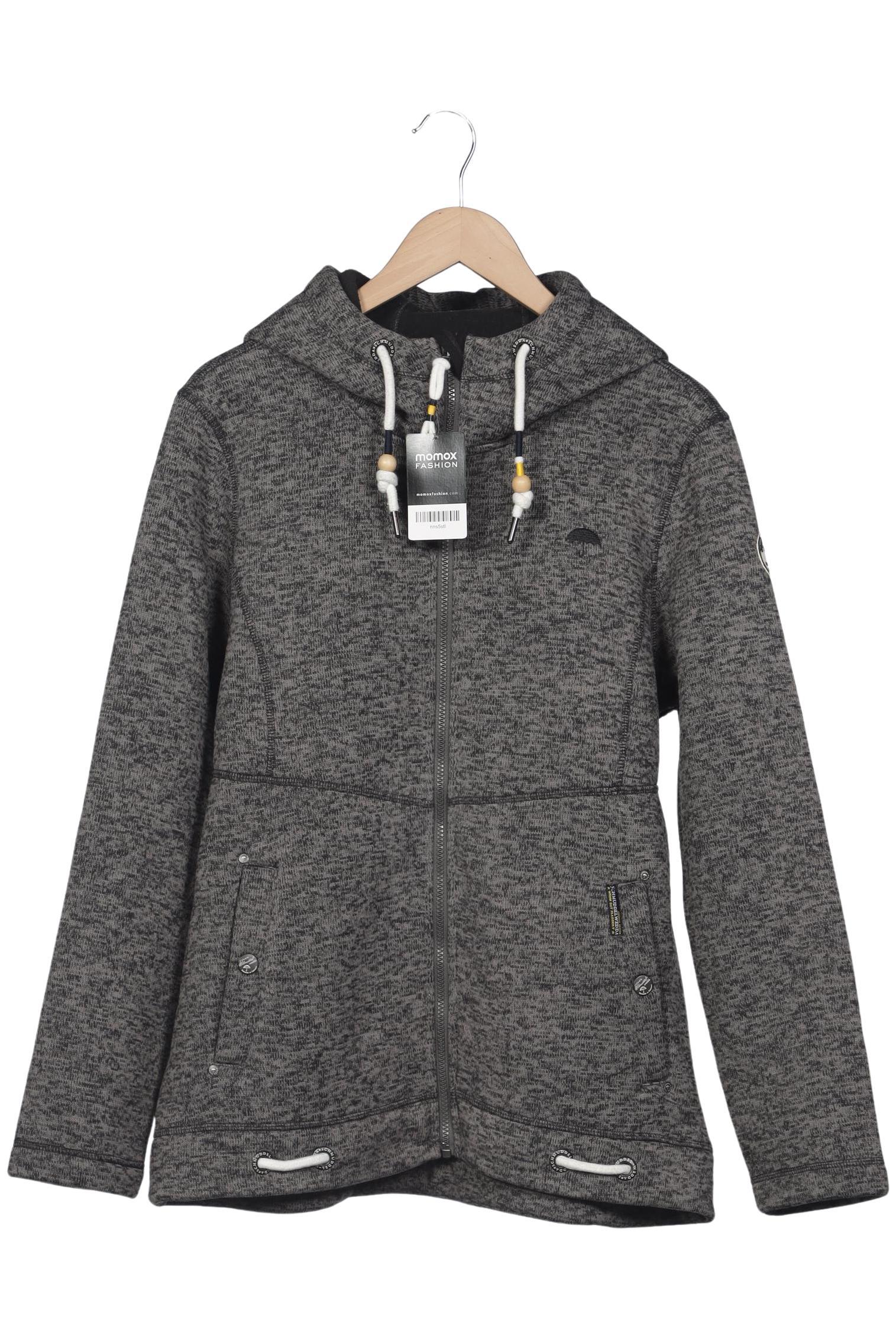 

Schmuddelwedda Damen Kapuzenpullover, grau, Gr. 46