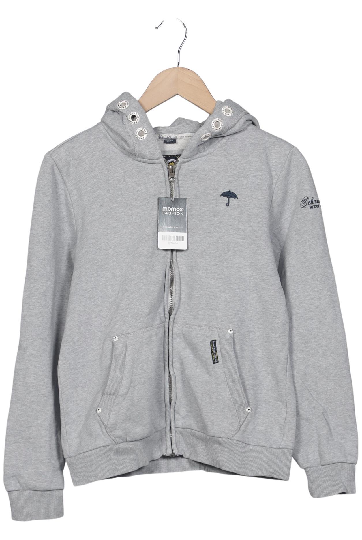 

Schmuddelwedda Damen Kapuzenpullover, grau, Gr. 36