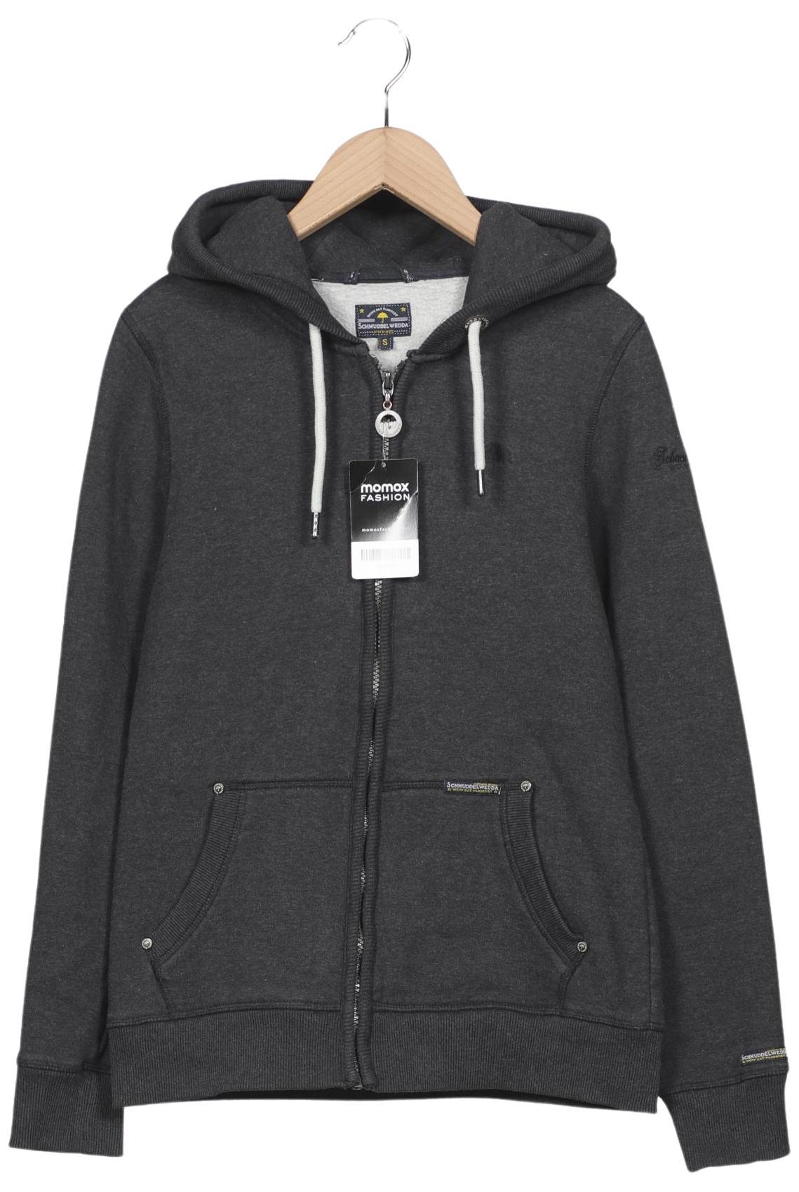 

Schmuddelwedda Damen Kapuzenpullover, grau, Gr. 36