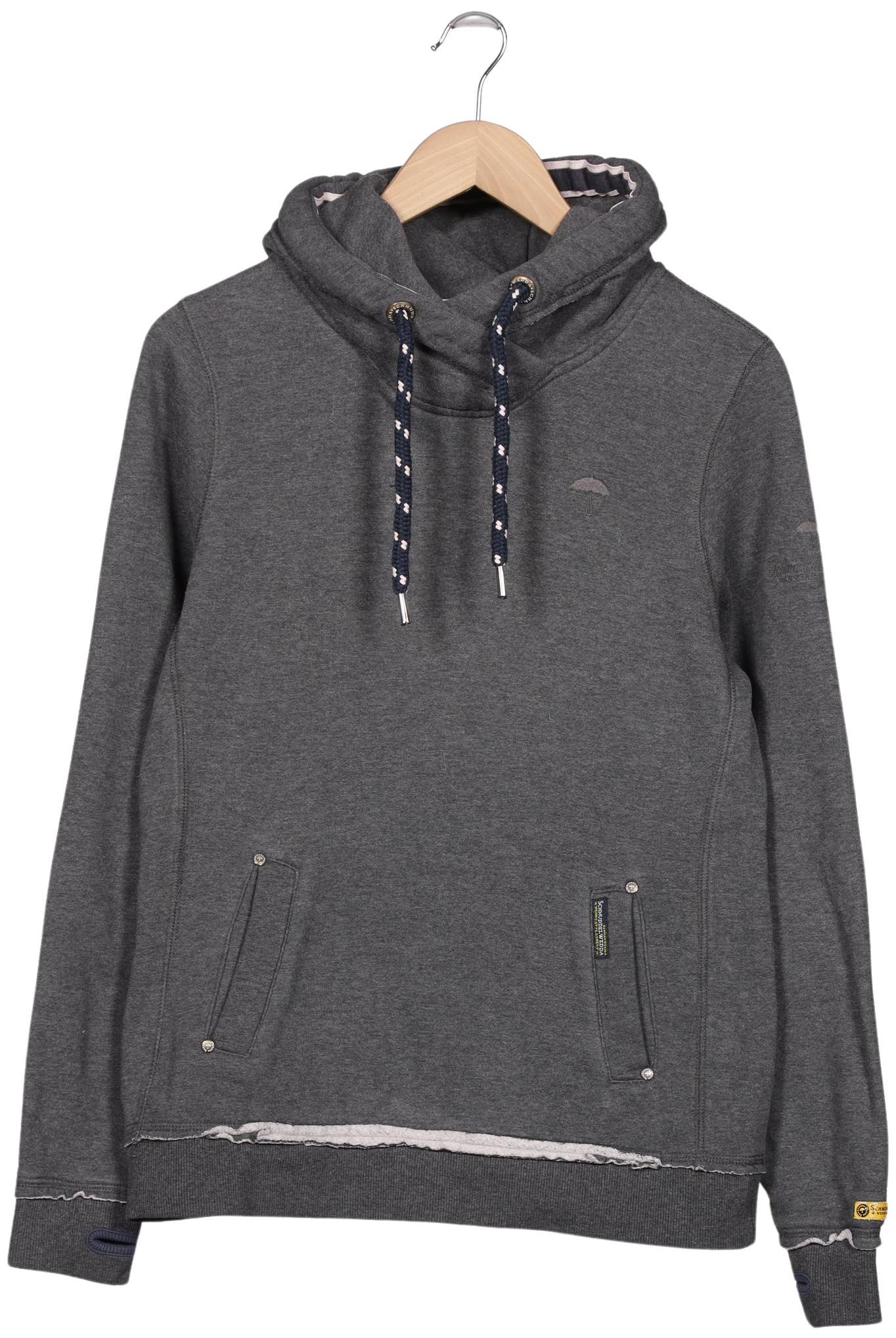 

Schmuddelwedda Damen Kapuzenpullover, grau, Gr. 42