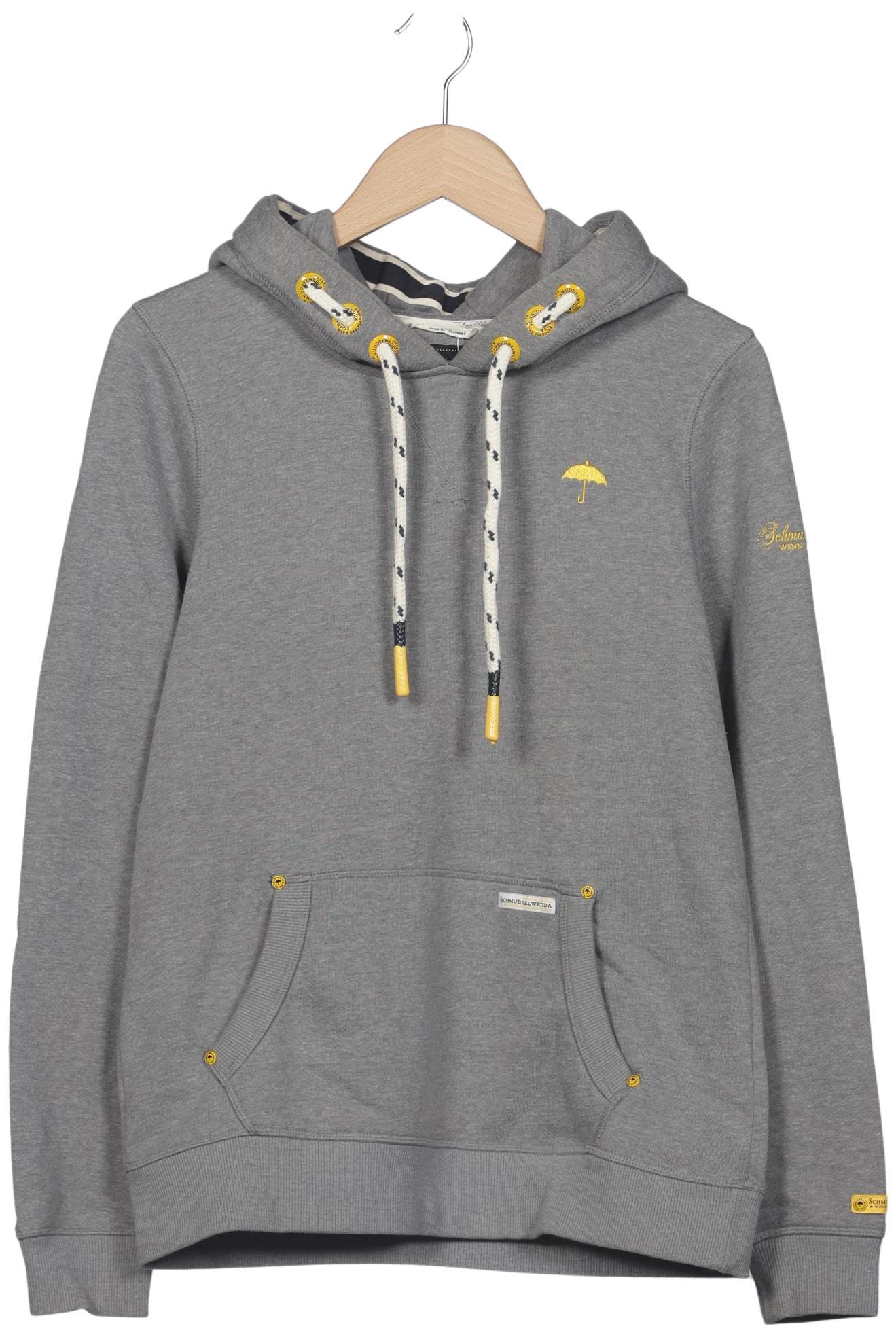 

Schmuddelwedda Damen Kapuzenpullover, grau, Gr. 38