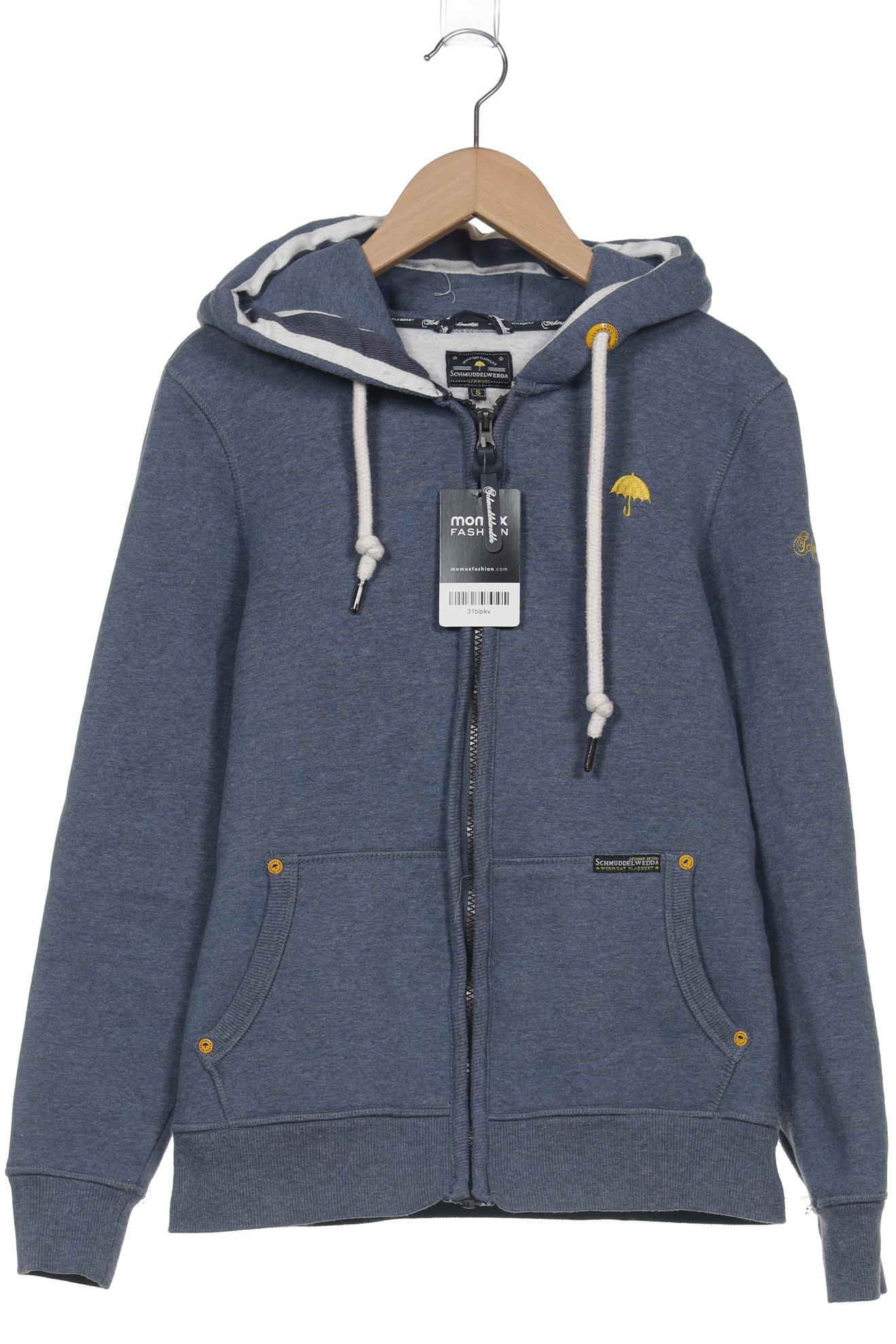 

Schmuddelwedda Damen Kapuzenpullover, blau, Gr. 36