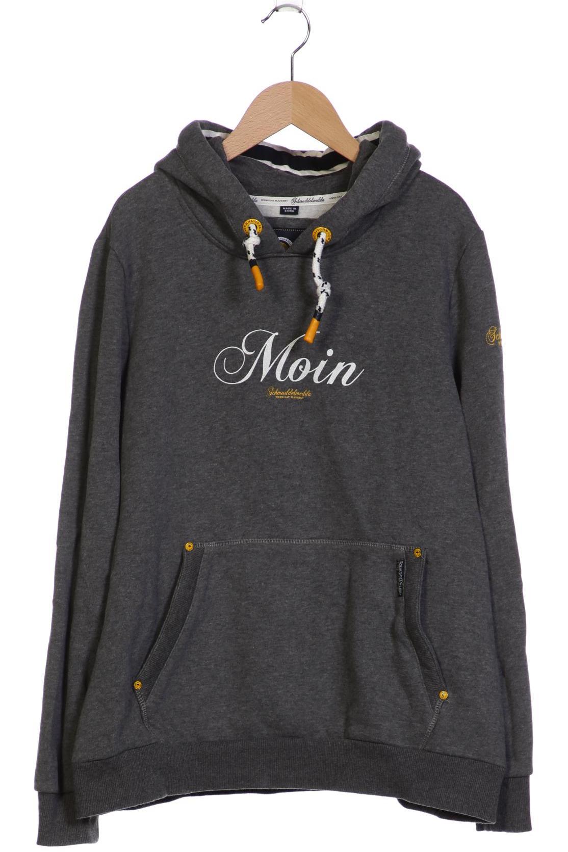 

Schmuddelwedda Damen Kapuzenpullover, grau, Gr. 46
