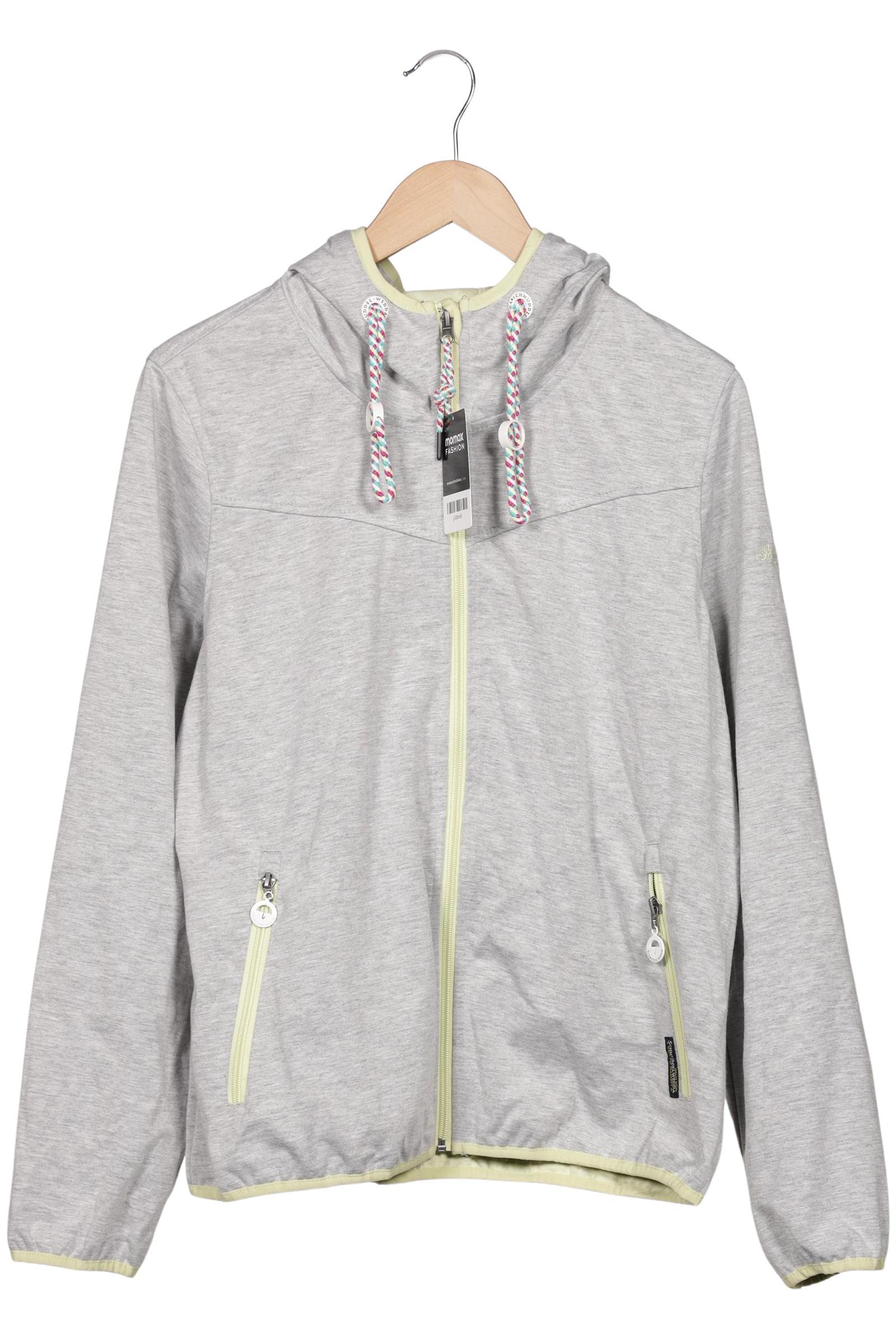 

Schmuddelwedda Damen Kapuzenpullover, grau, Gr. 46