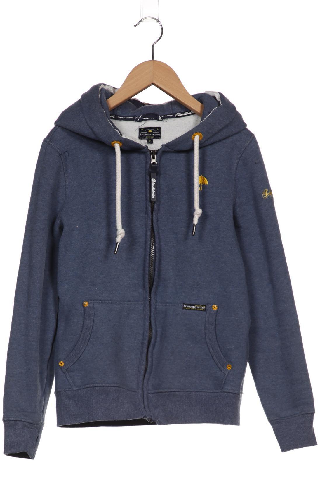 

schmuddelwedda Damen Kapuzenpullover, blau