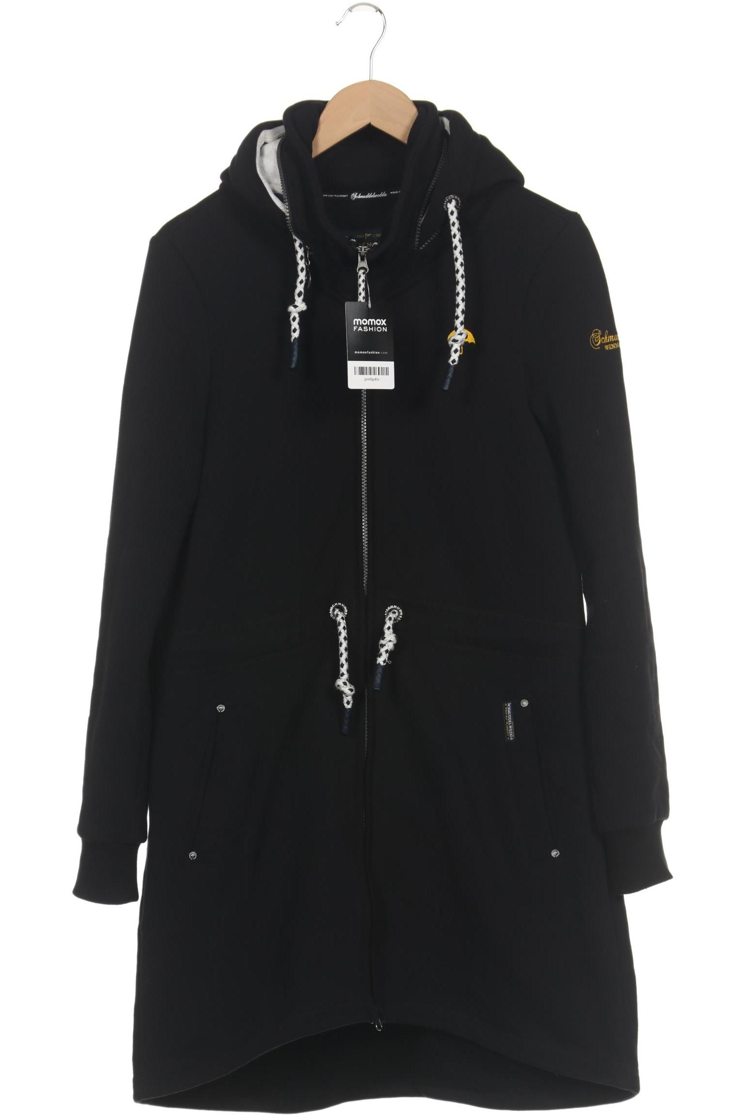 

Schmuddelwedda Damen Kapuzenpullover, schwarz, Gr. 42