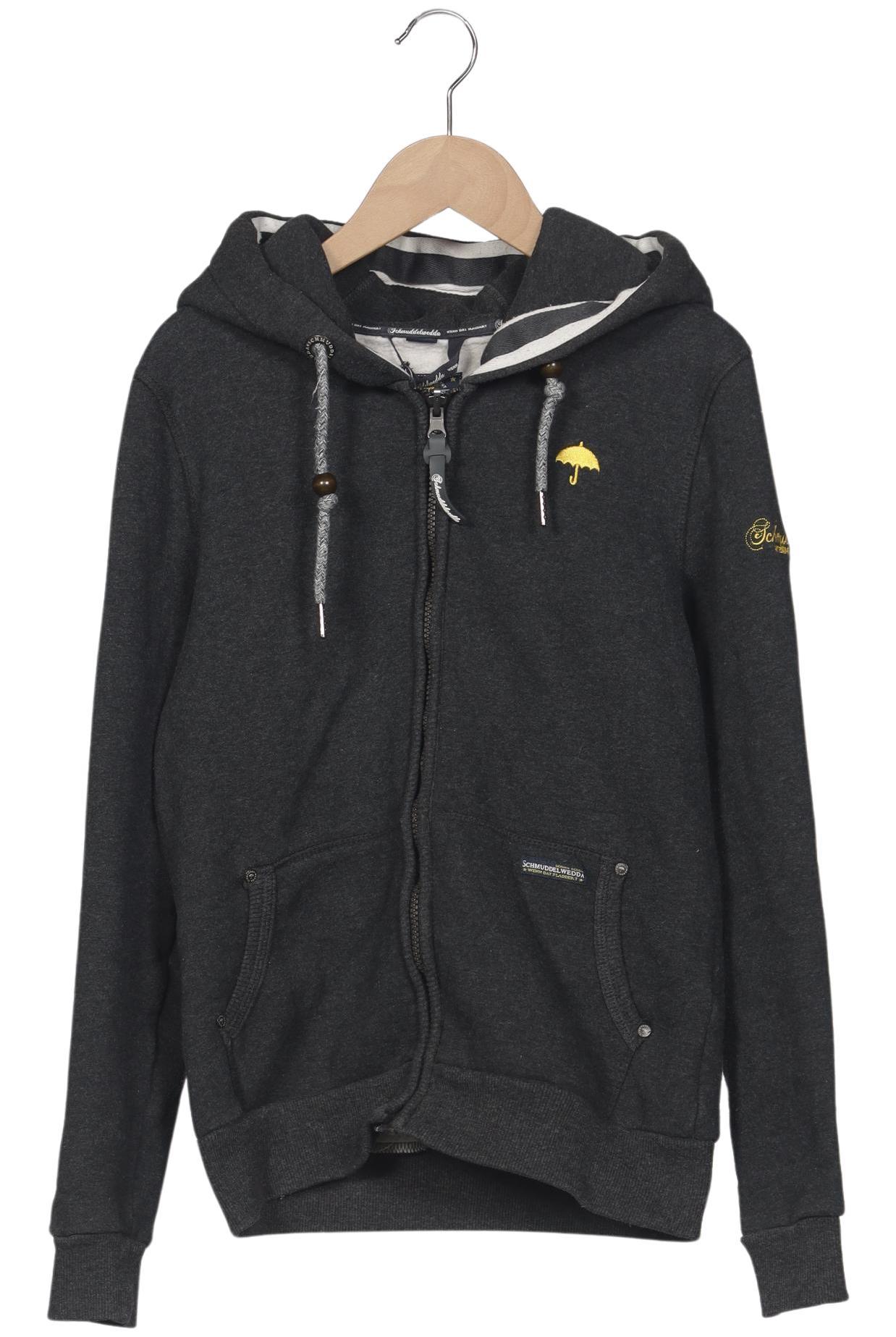 

Schmuddelwedda Damen Kapuzenpullover, grau, Gr. 34