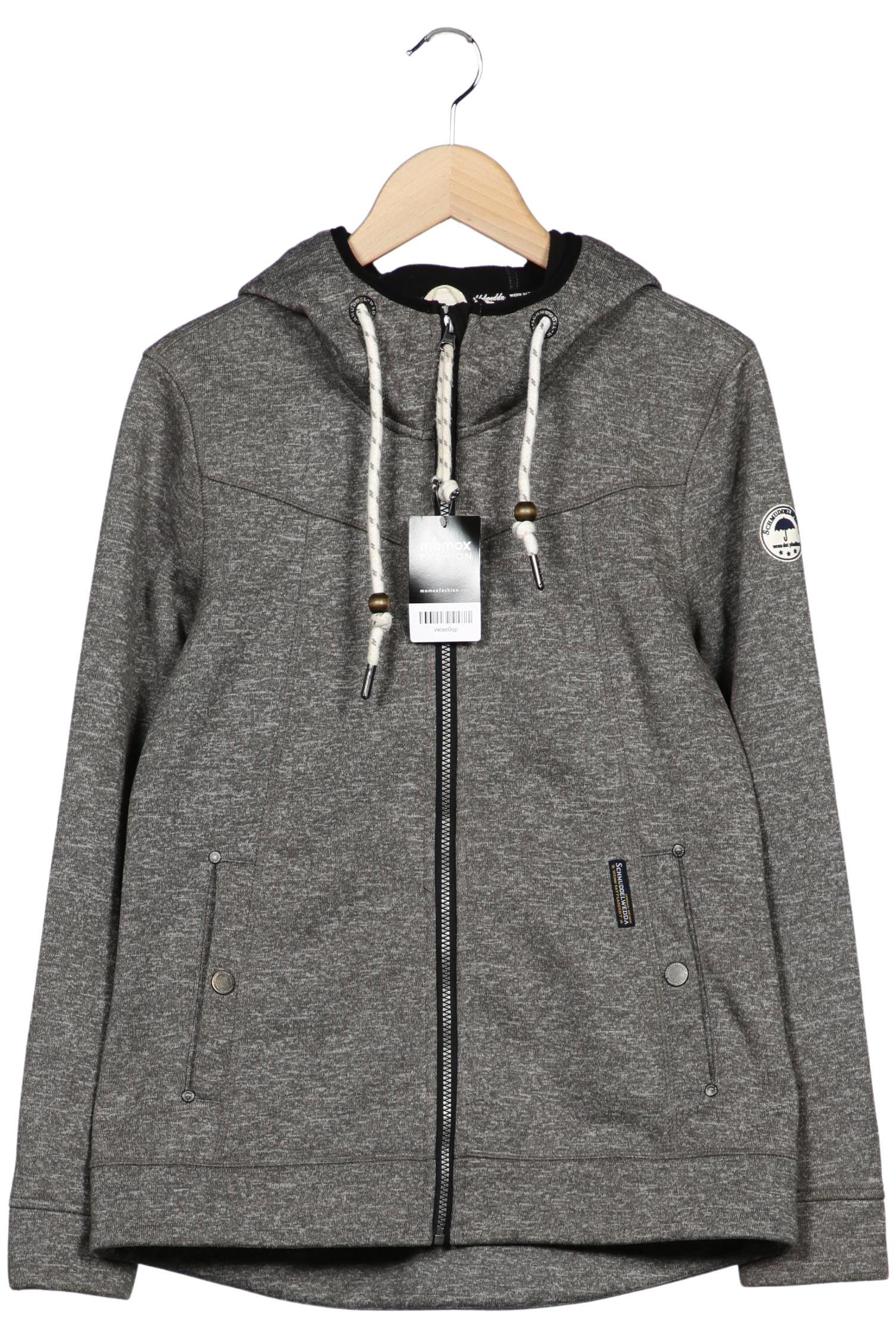 

Schmuddelwedda Damen Kapuzenpullover, grau, Gr. 38