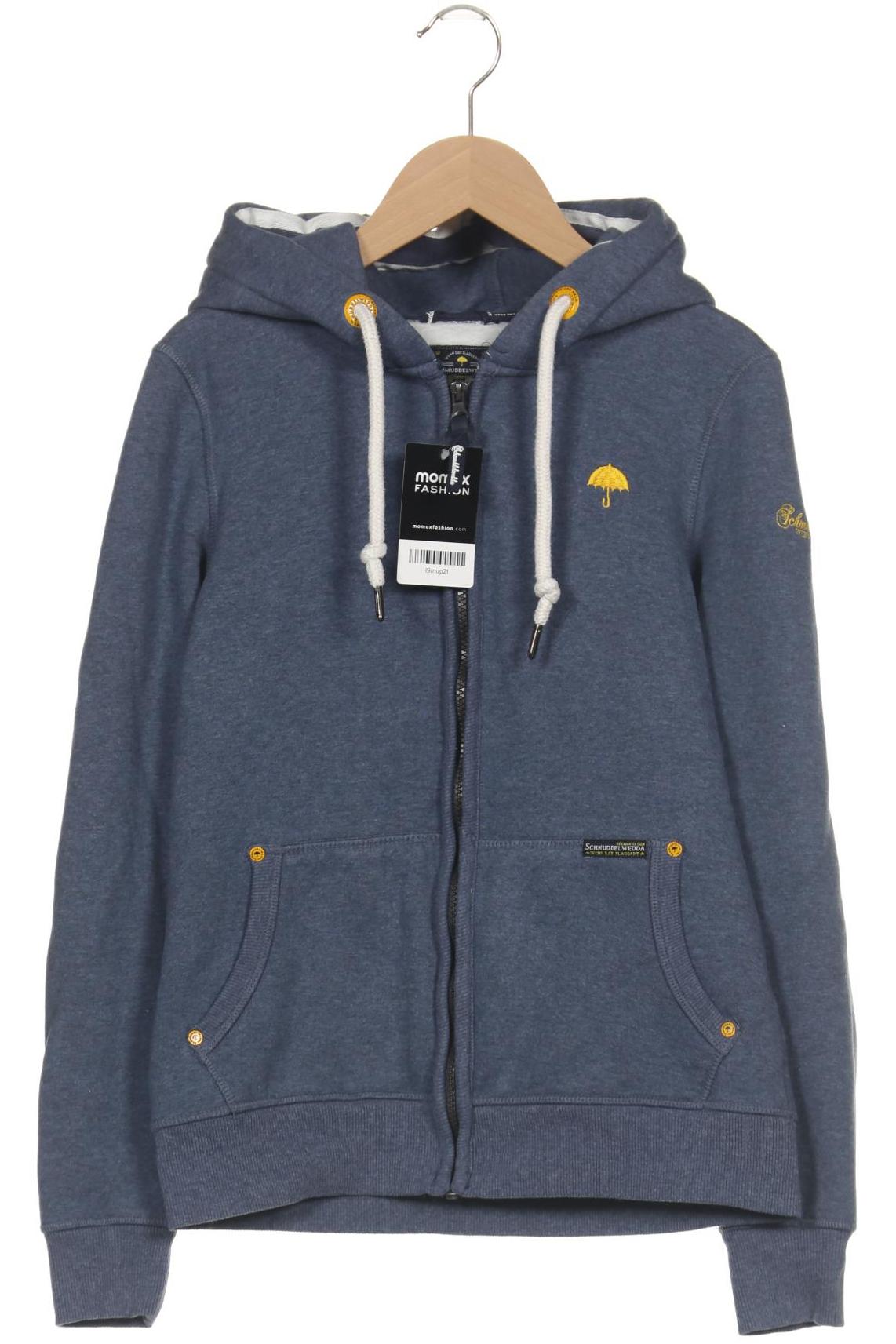 Thumbnail - Schmuddelwedda Damen Kapuzenpullover, marineblau, Gr. 36