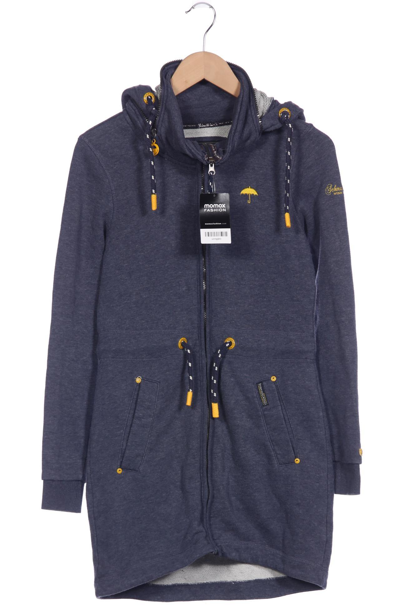 

Schmuddelwedda Damen Kapuzenpullover, blau, Gr. 34