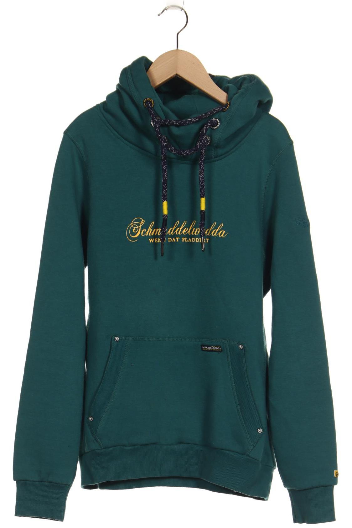 

Schmuddelwedda Damen Kapuzenpullover, türkis, Gr. 38