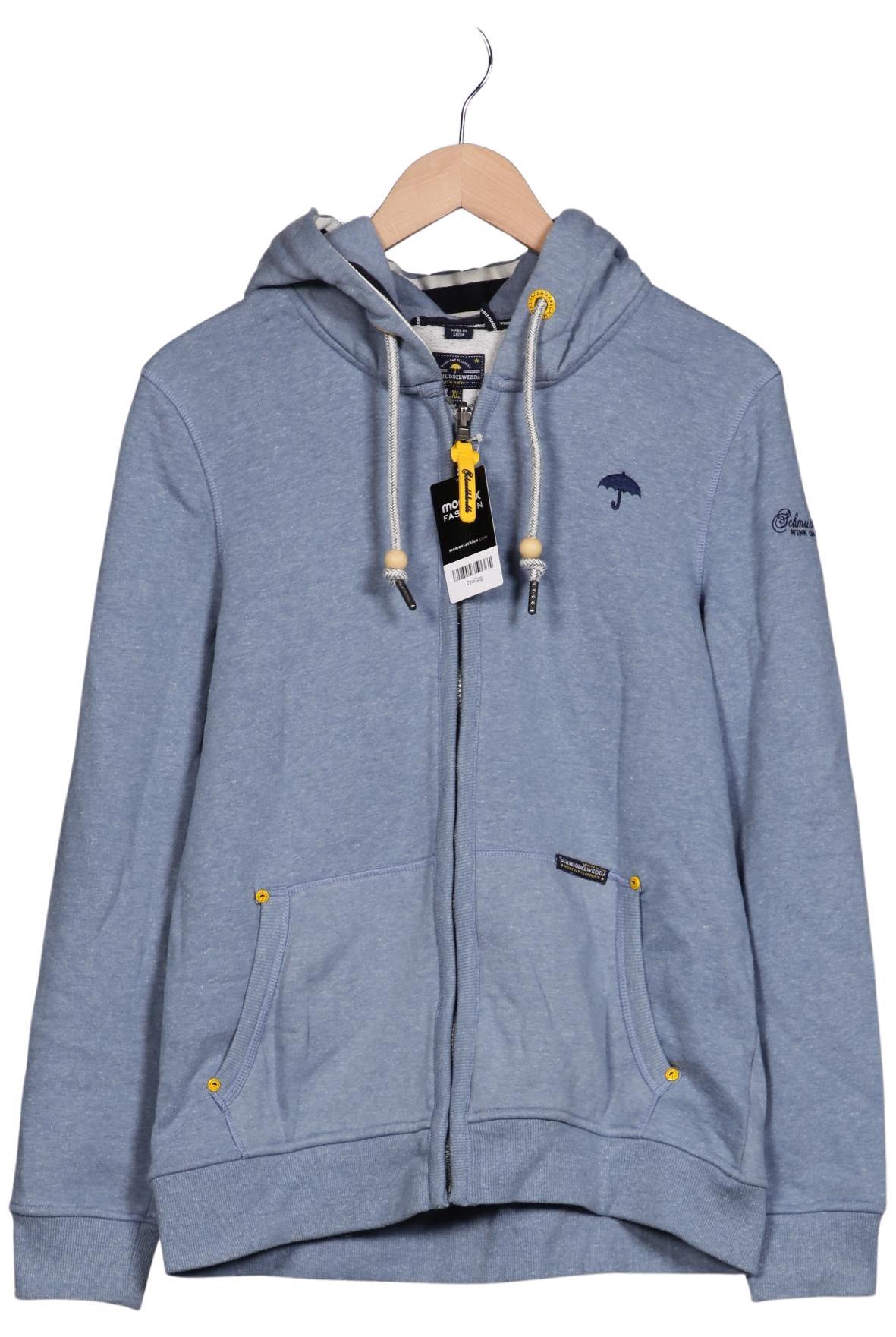 

Schmuddelwedda Damen Kapuzenpullover, hellblau, Gr. 44