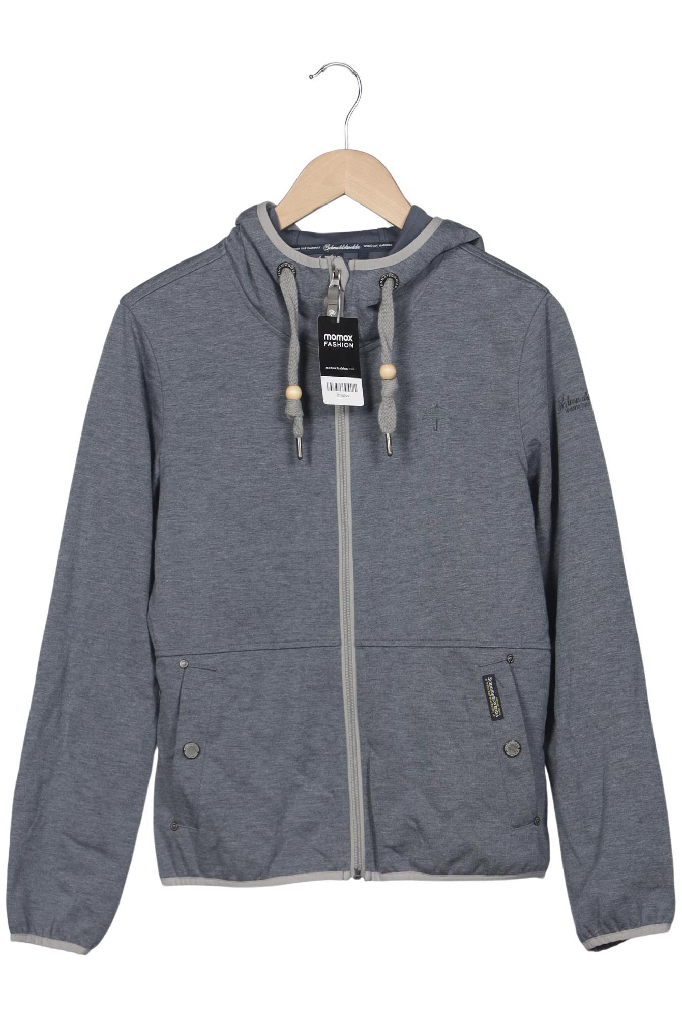 

Schmuddelwedda Damen Kapuzenpullover, grau, Gr. 42