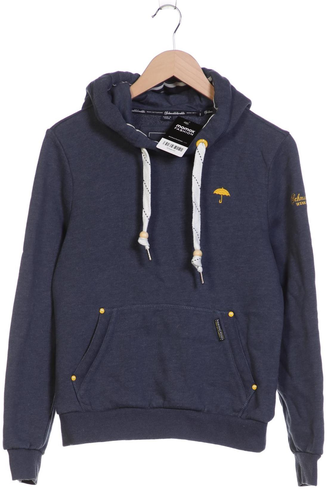 

Schmuddelwedda Damen Kapuzenpullover, blau, Gr. 38