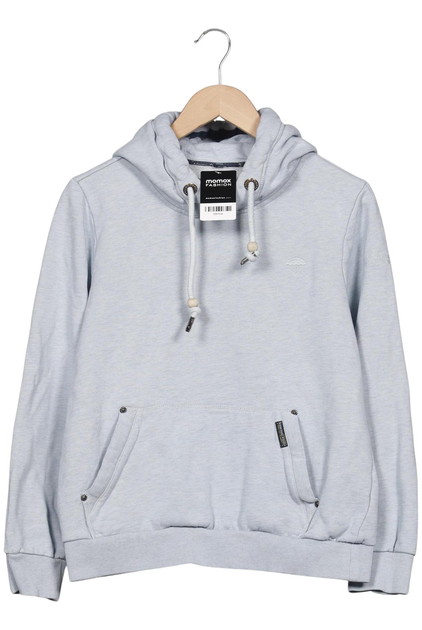 Thumbnail - Schmuddelwedda Damen Kapuzenpullover, hellblau, Gr. 44