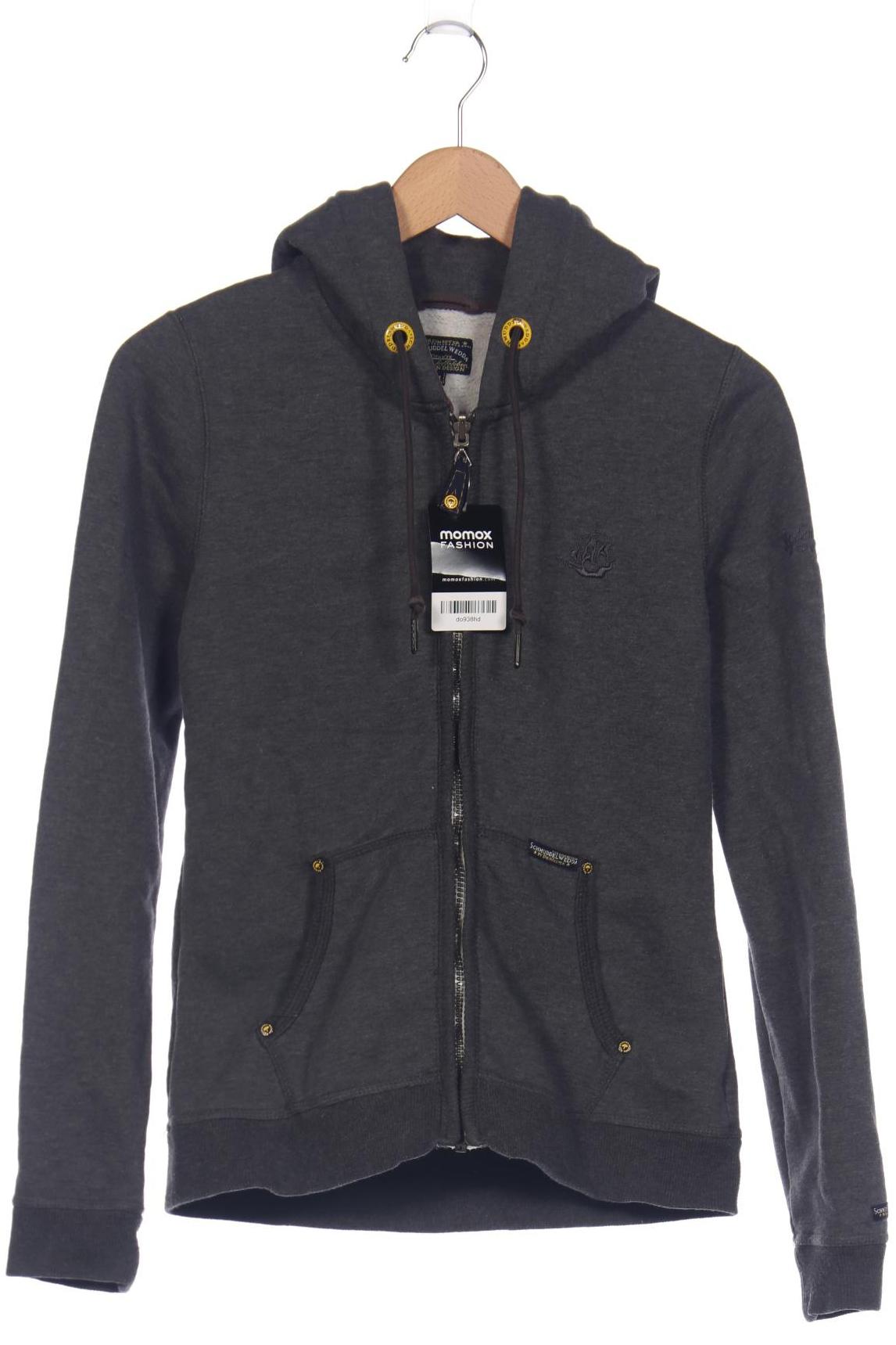 

schmuddelwedda Damen Kapuzenpullover, grau