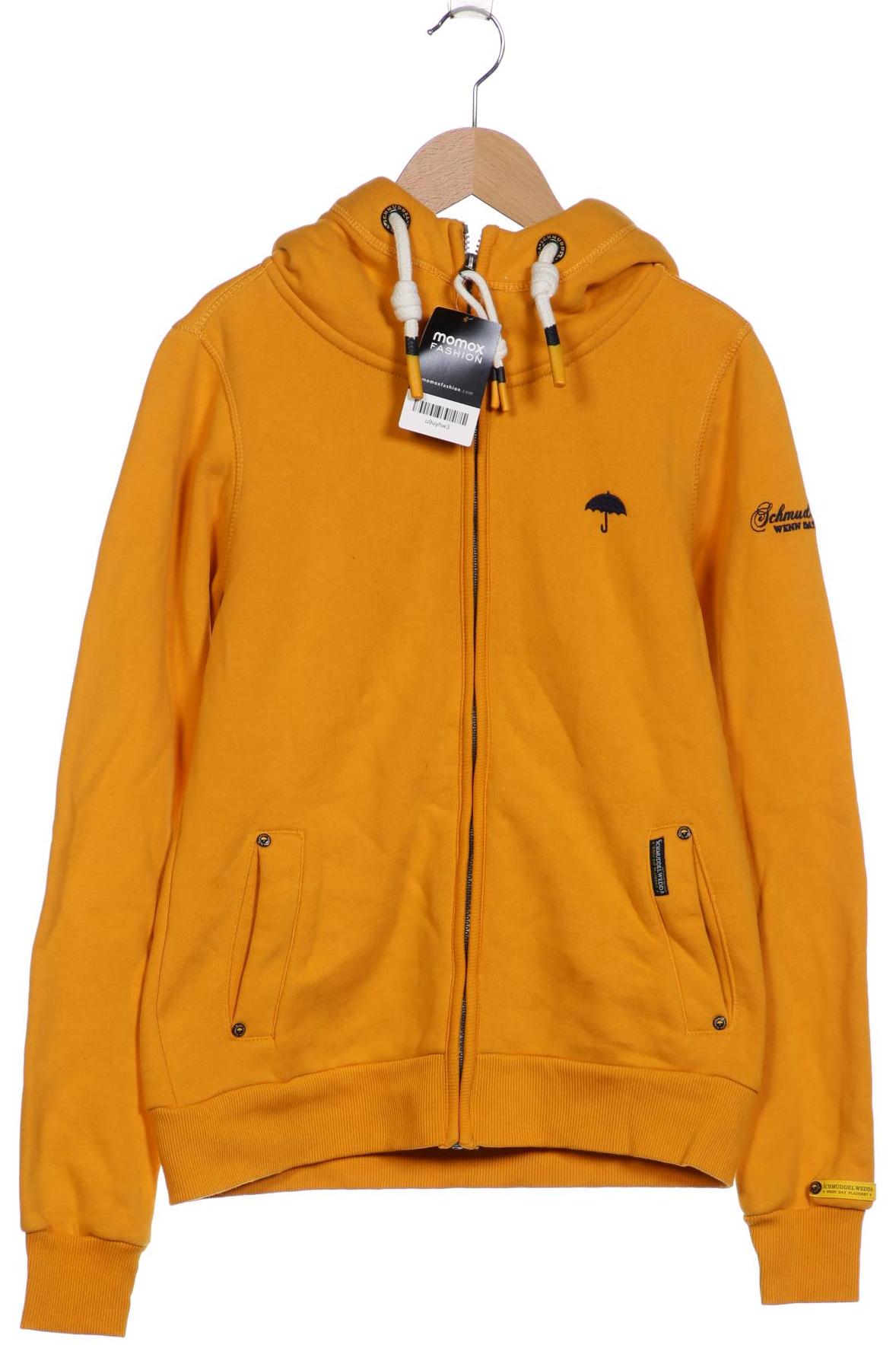

Schmuddelwedda Damen Kapuzenpullover, gelb, Gr. 36