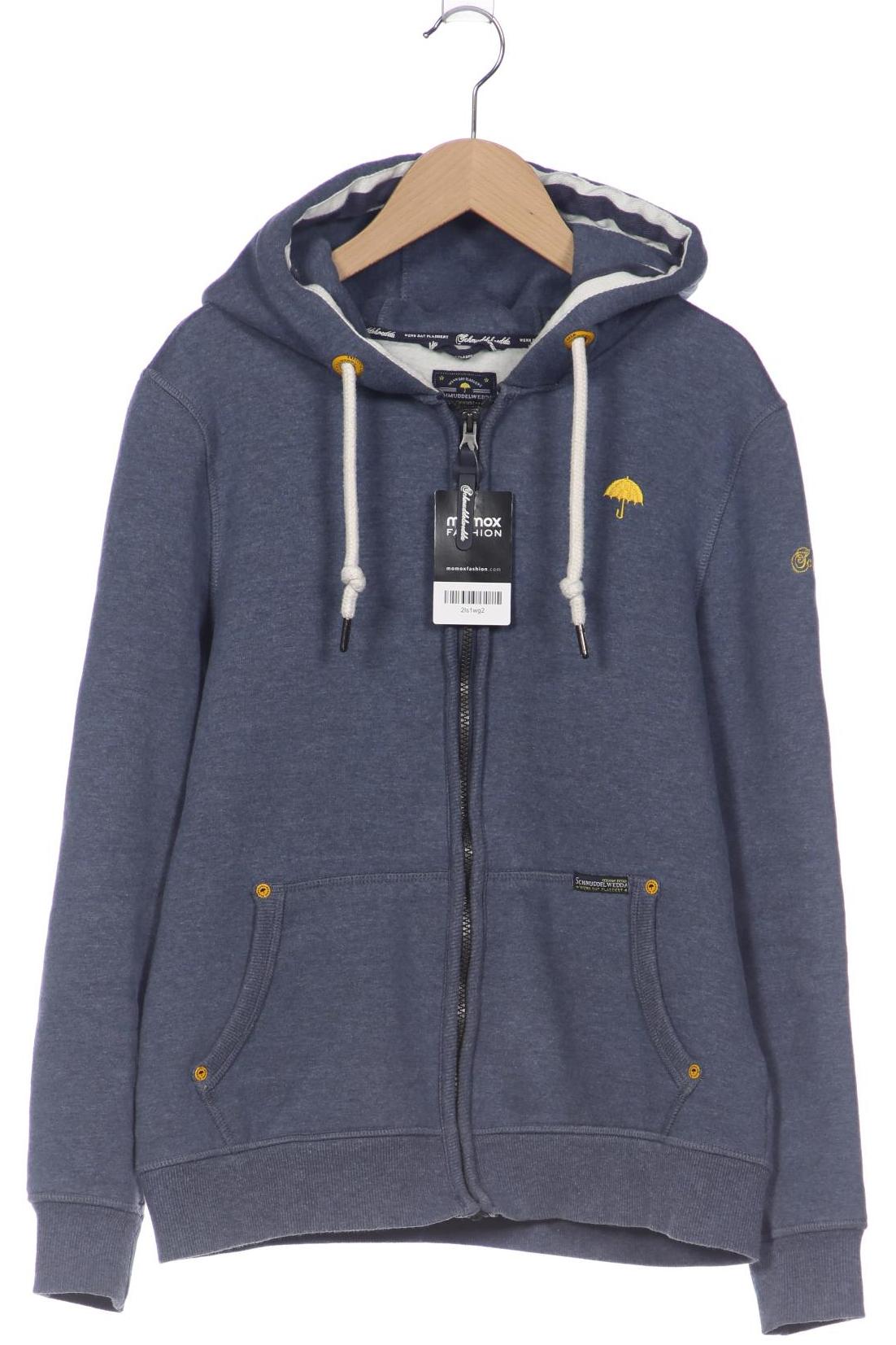 

Schmuddelwedda Damen Kapuzenpullover, blau, Gr. 42