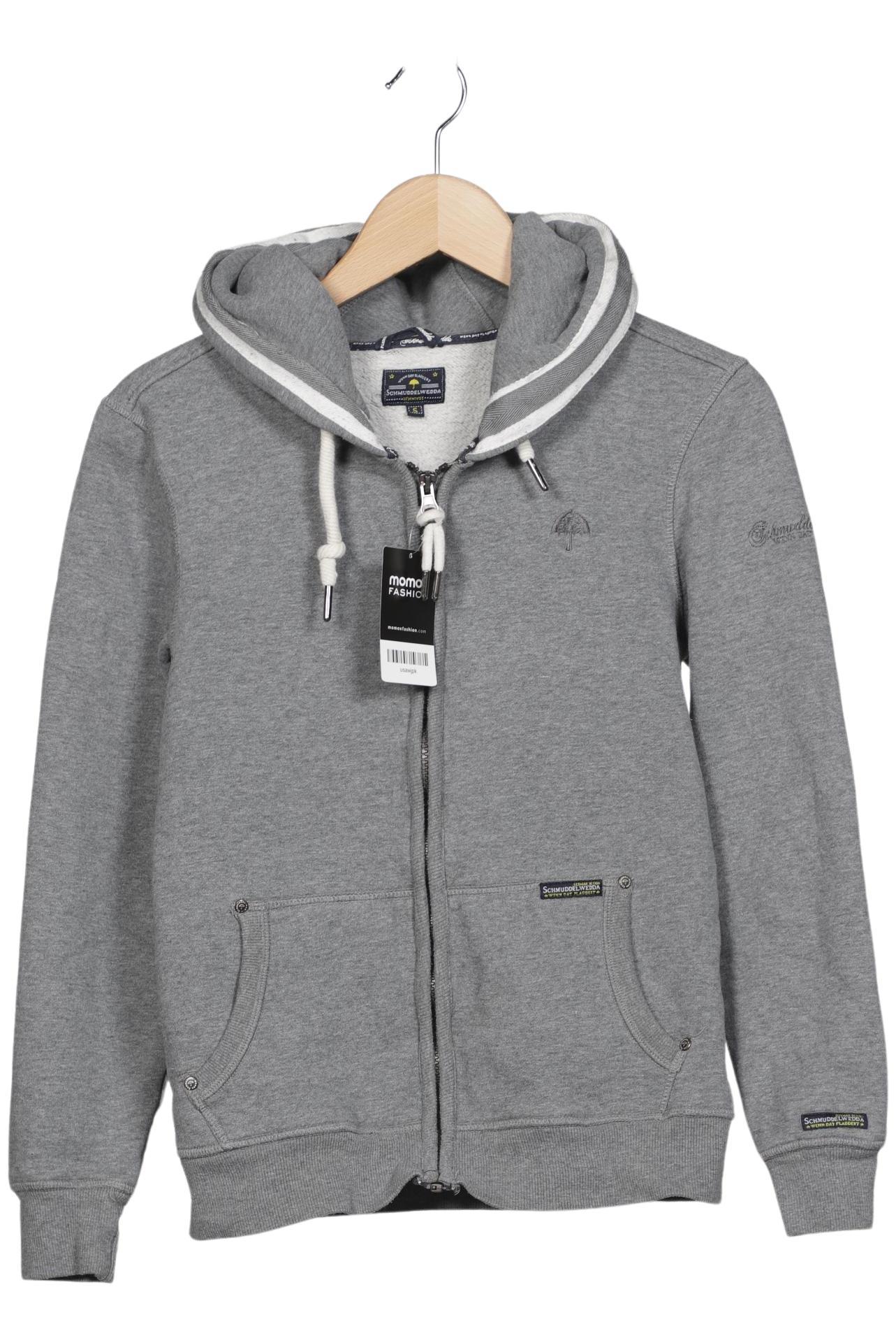 

Schmuddelwedda Damen Kapuzenpullover, grau, Gr. 36