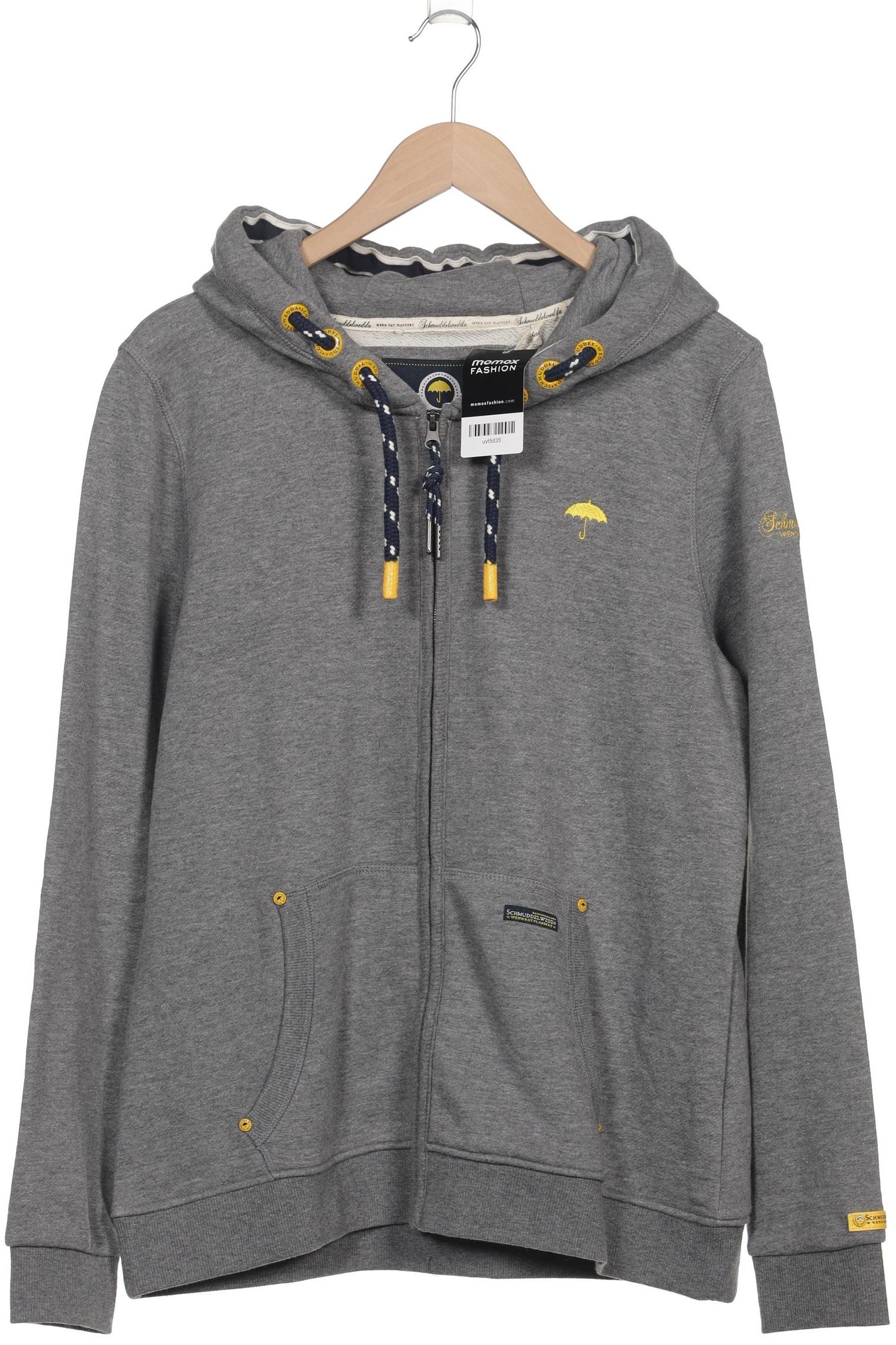 

Schmuddelwedda Damen Kapuzenpullover, grau, Gr. 46