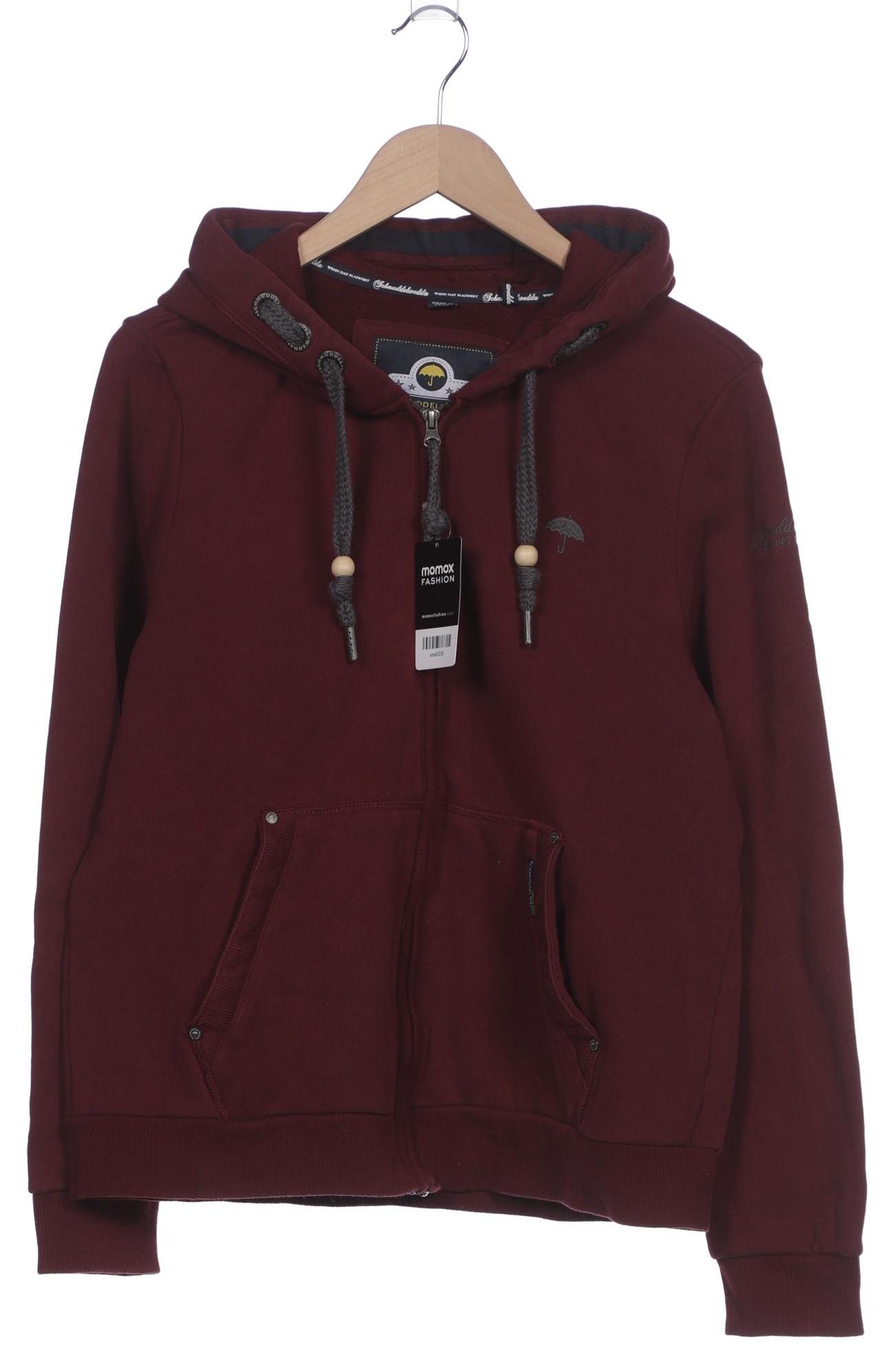 

Schmuddelwedda Damen Kapuzenpullover, bordeaux, Gr. 44