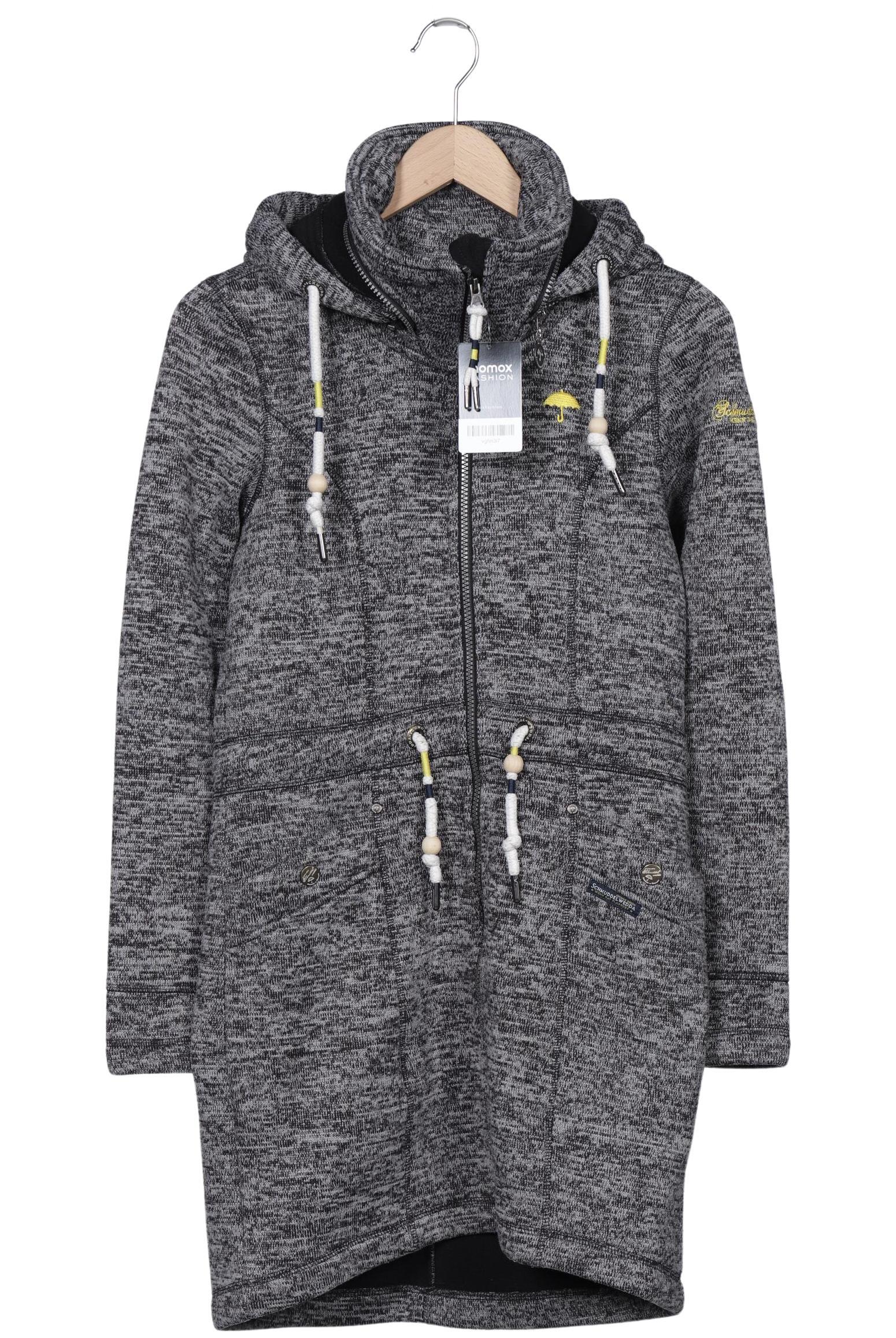 

Schmuddelwedda Damen Kapuzenpullover, grau, Gr. 34