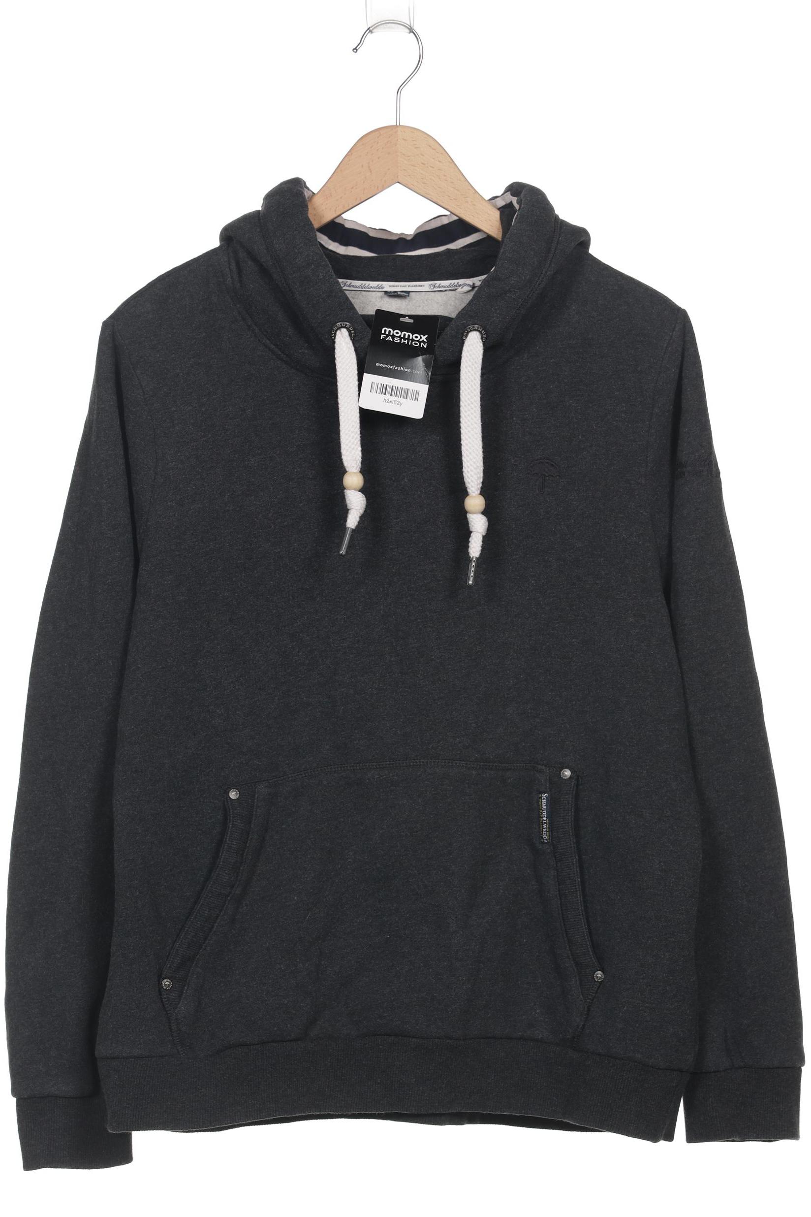 

Schmuddelwedda Damen Kapuzenpullover, grau, Gr. 46