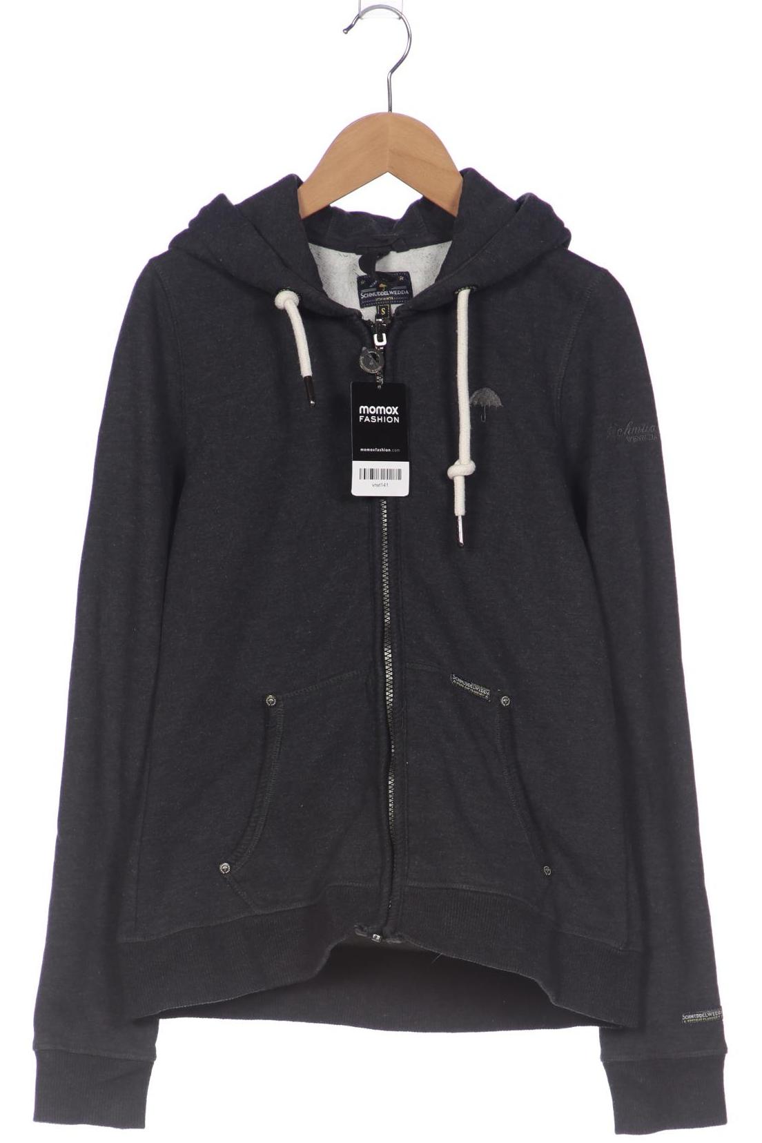 

Schmuddelwedda Damen Kapuzenpullover, grau, Gr. 36