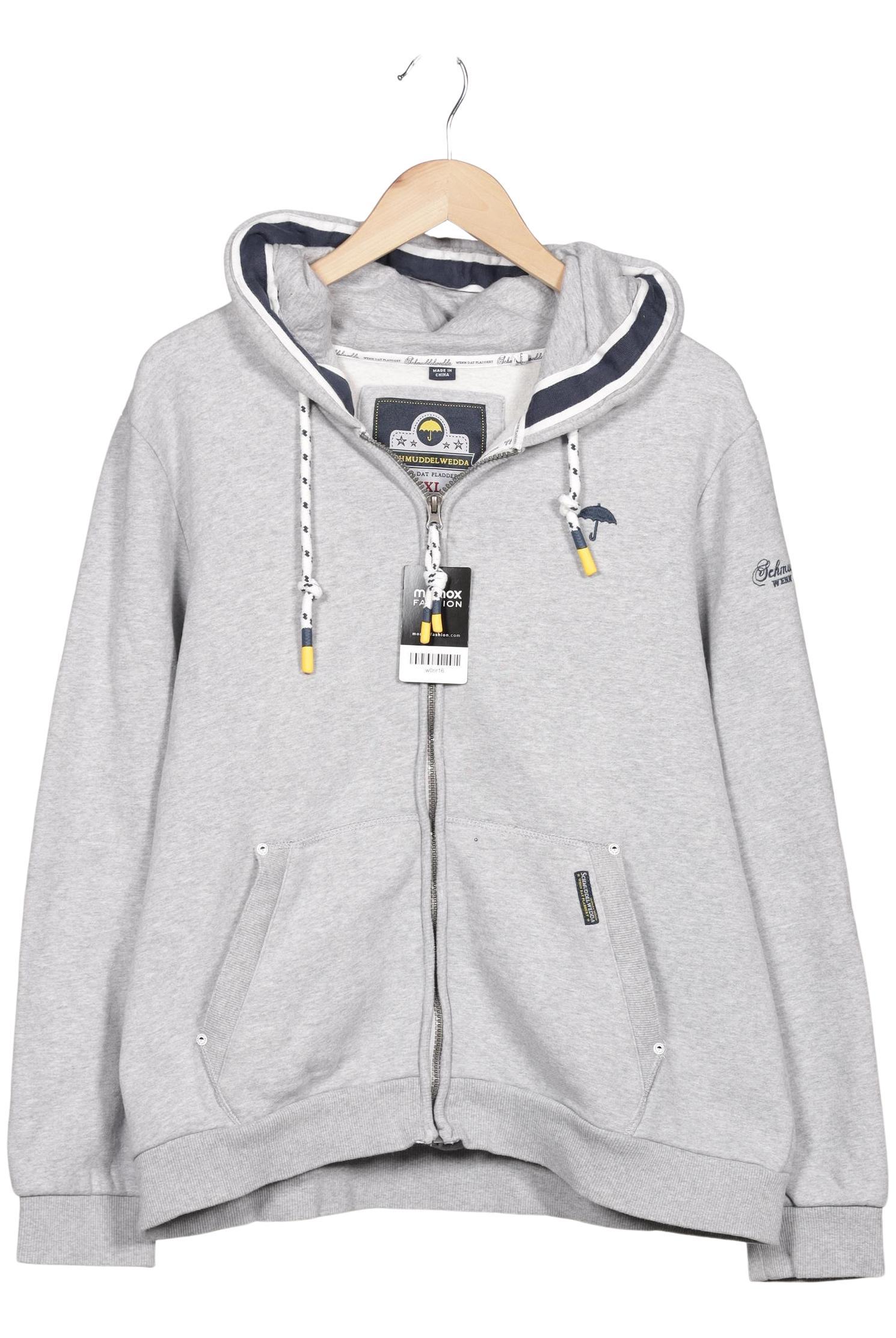 

Schmuddelwedda Damen Kapuzenpullover, grau, Gr. 46