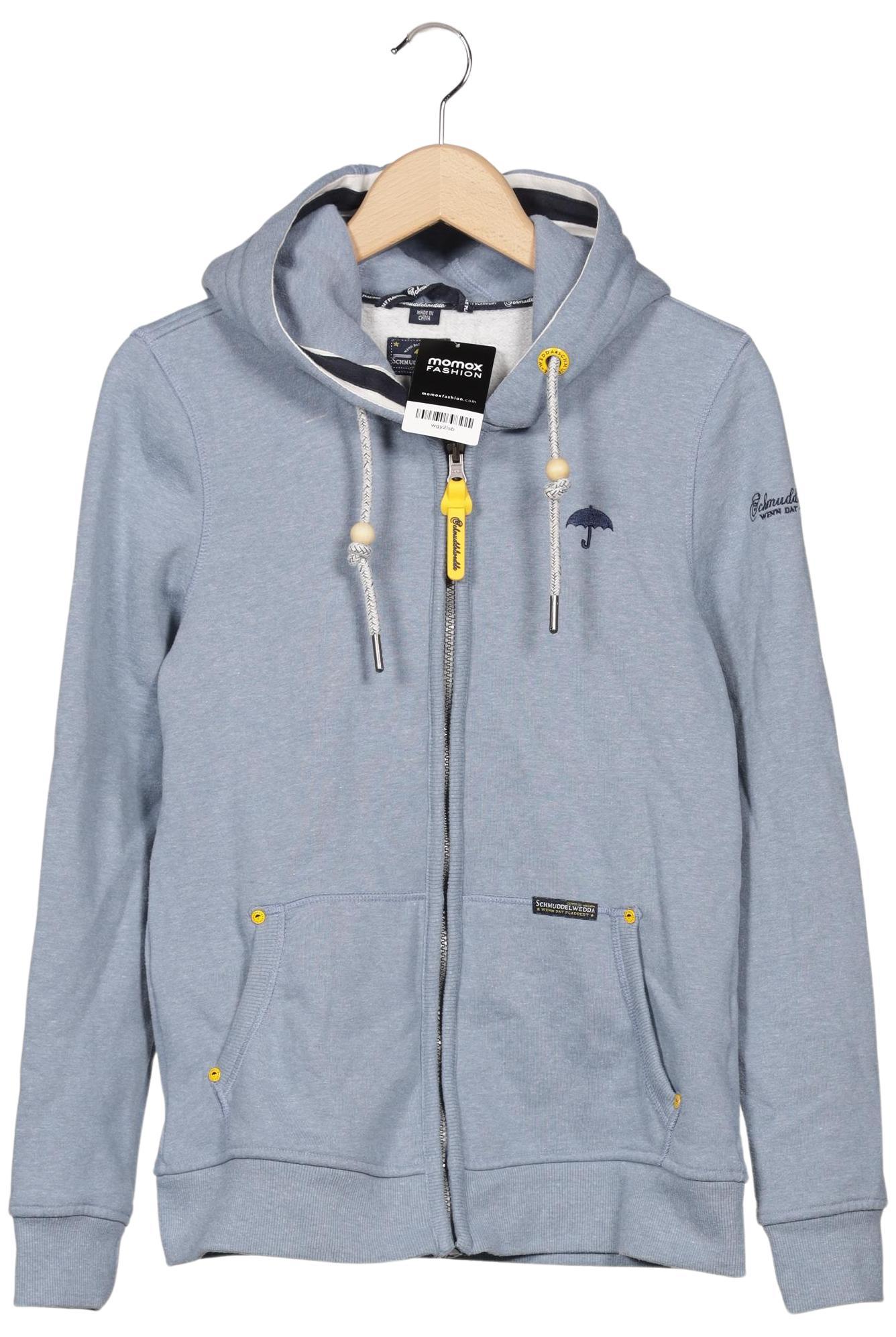 

Schmuddelwedda Damen Kapuzenpullover, hellblau, Gr. 38