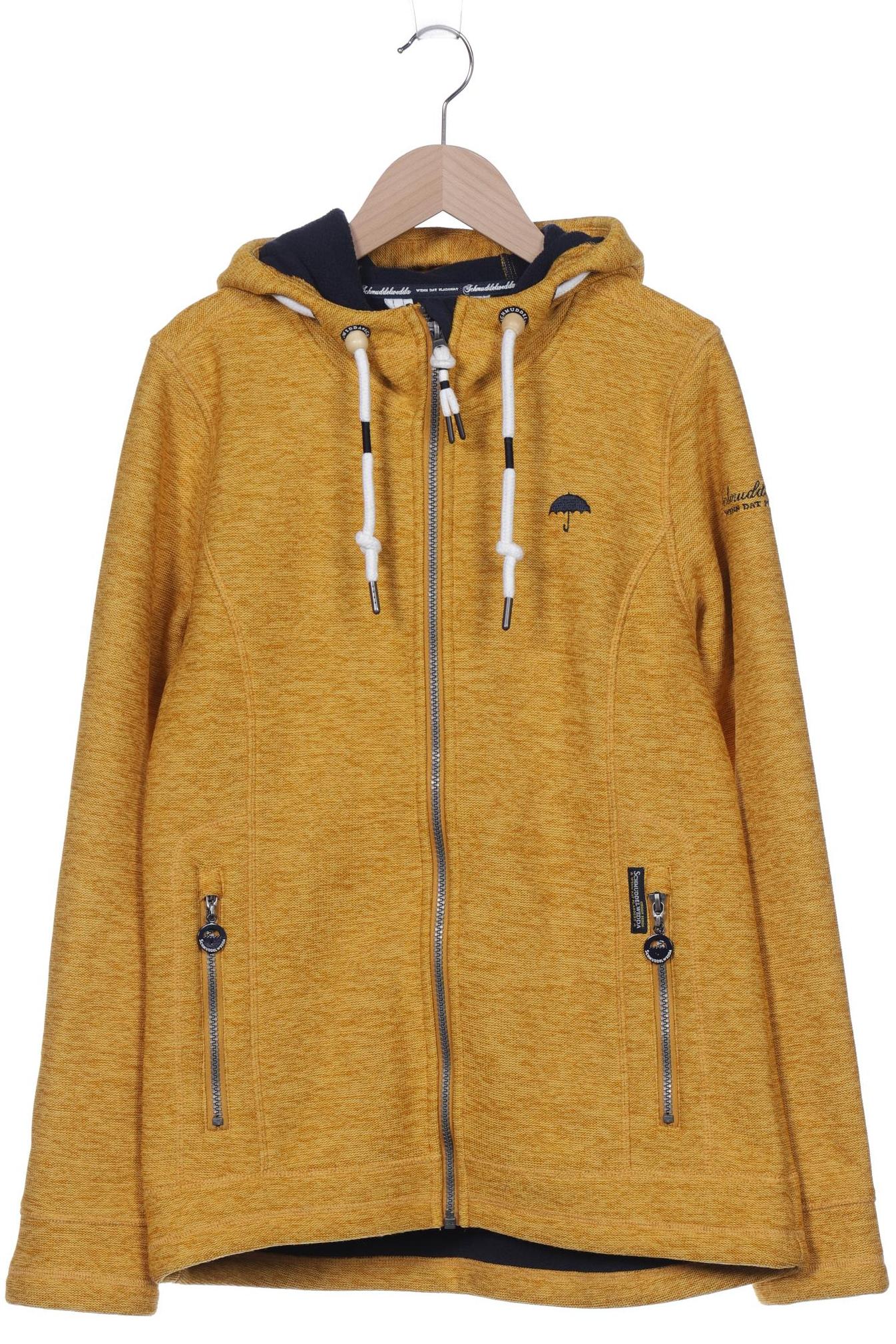 

Schmuddelwedda Damen Kapuzenpullover, gelb, Gr. 36