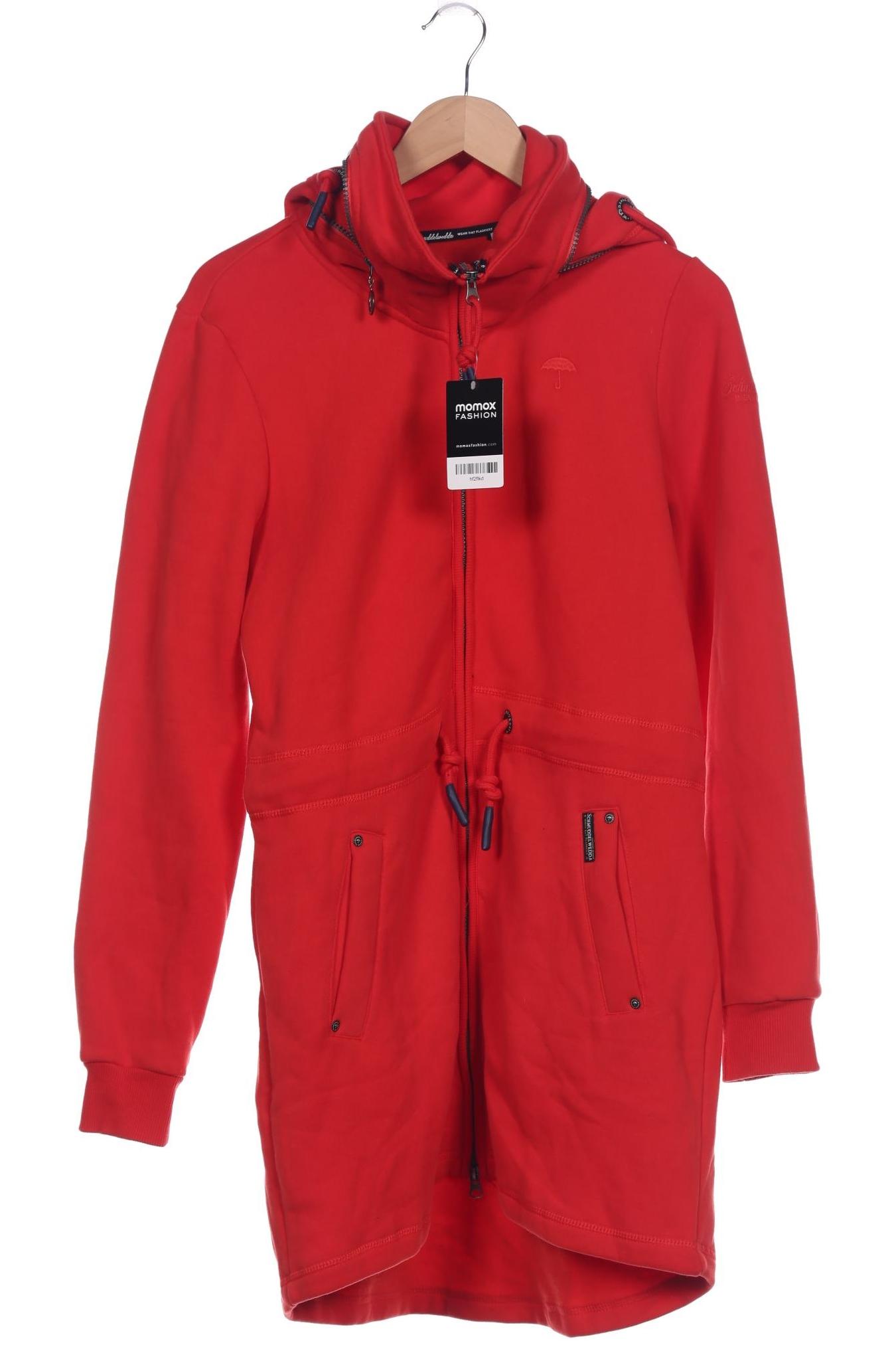 

Schmuddelwedda Damen Kapuzenpullover, rot, Gr. 38