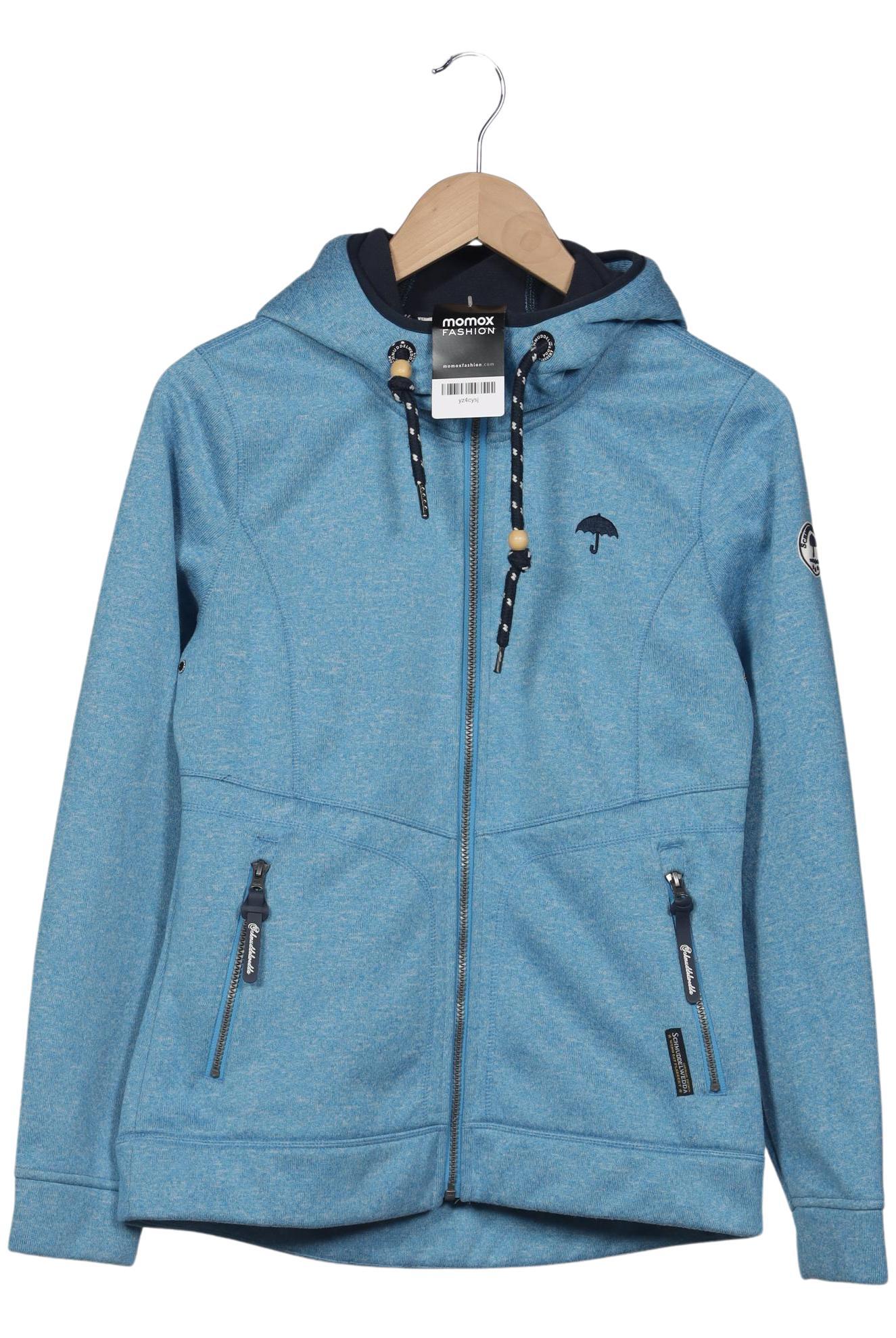 

Schmuddelwedda Damen Kapuzenpullover, blau, Gr. 34