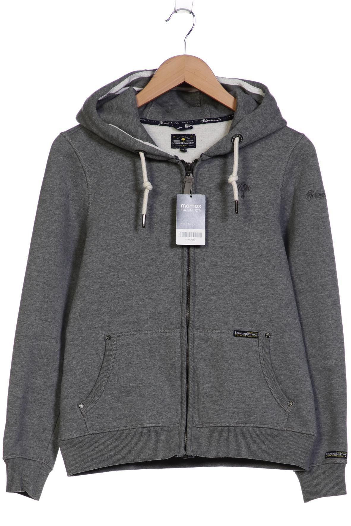 

Schmuddelwedda Damen Kapuzenpullover, grau, Gr. 36