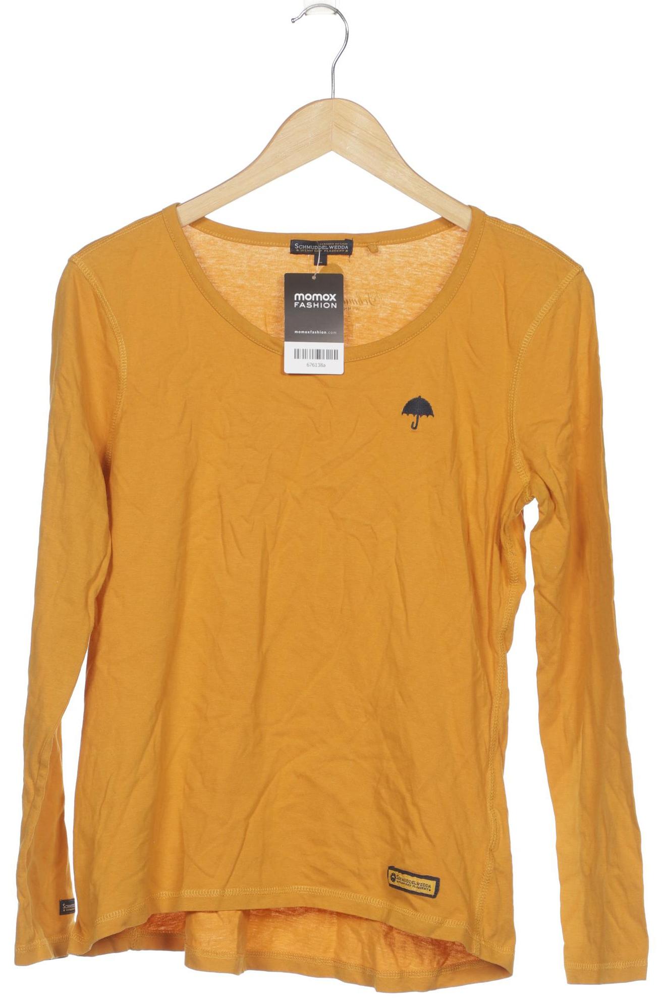 

Schmuddelwedda Damen Langarmshirt, orange, Gr. 42