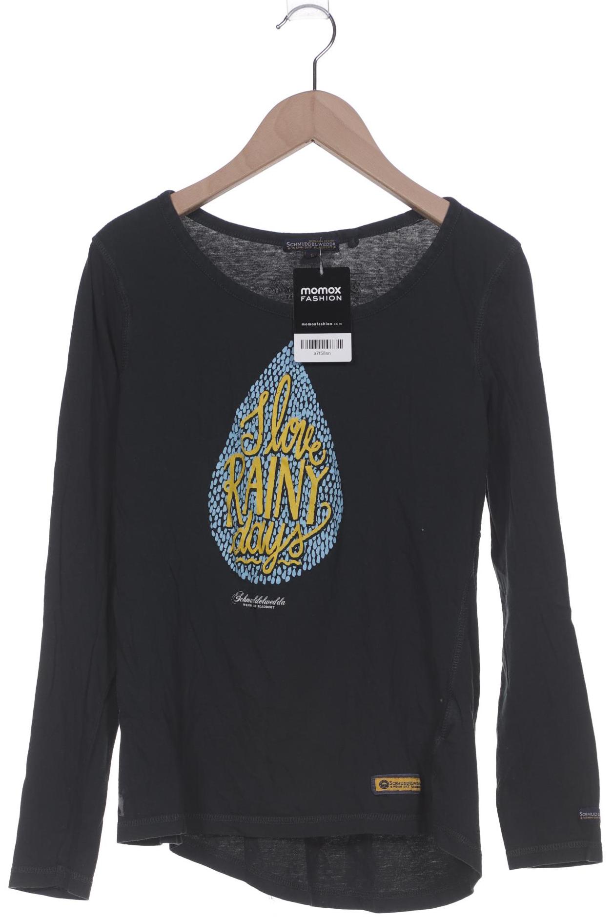 

Schmuddelwedda Damen Langarmshirt, grün, Gr. 36