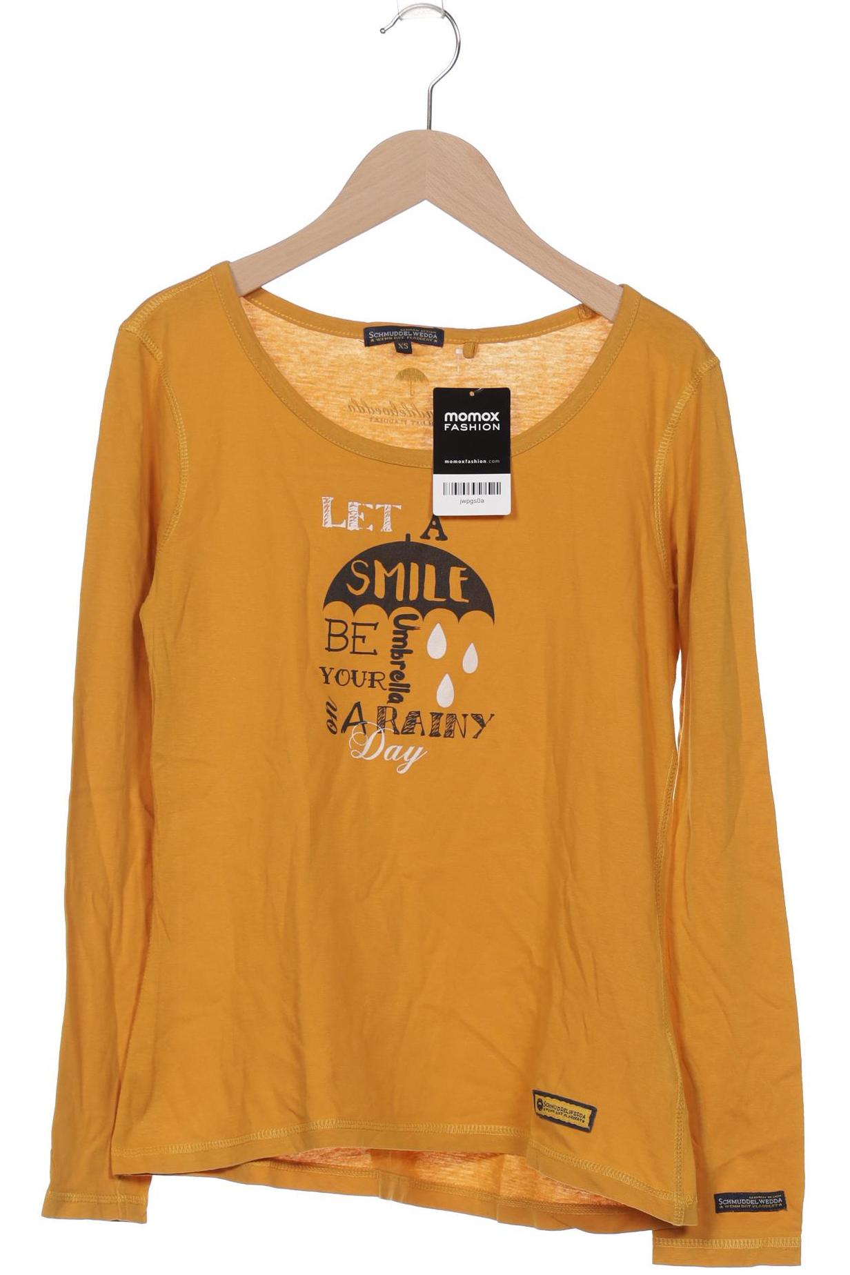 

Schmuddelwedda Damen Langarmshirt, gelb, Gr. 34