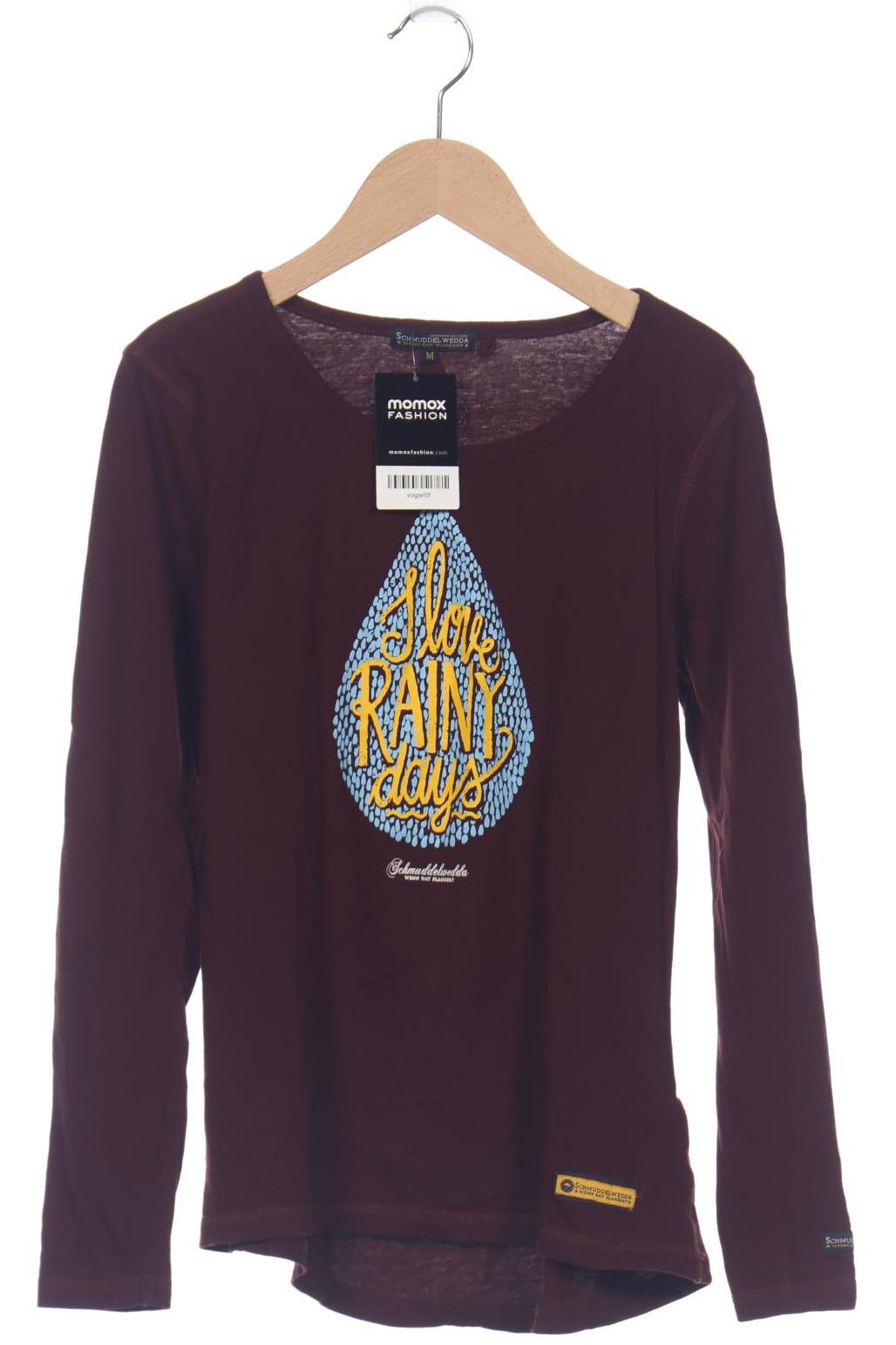 

Schmuddelwedda Damen Langarmshirt, braun, Gr. 38