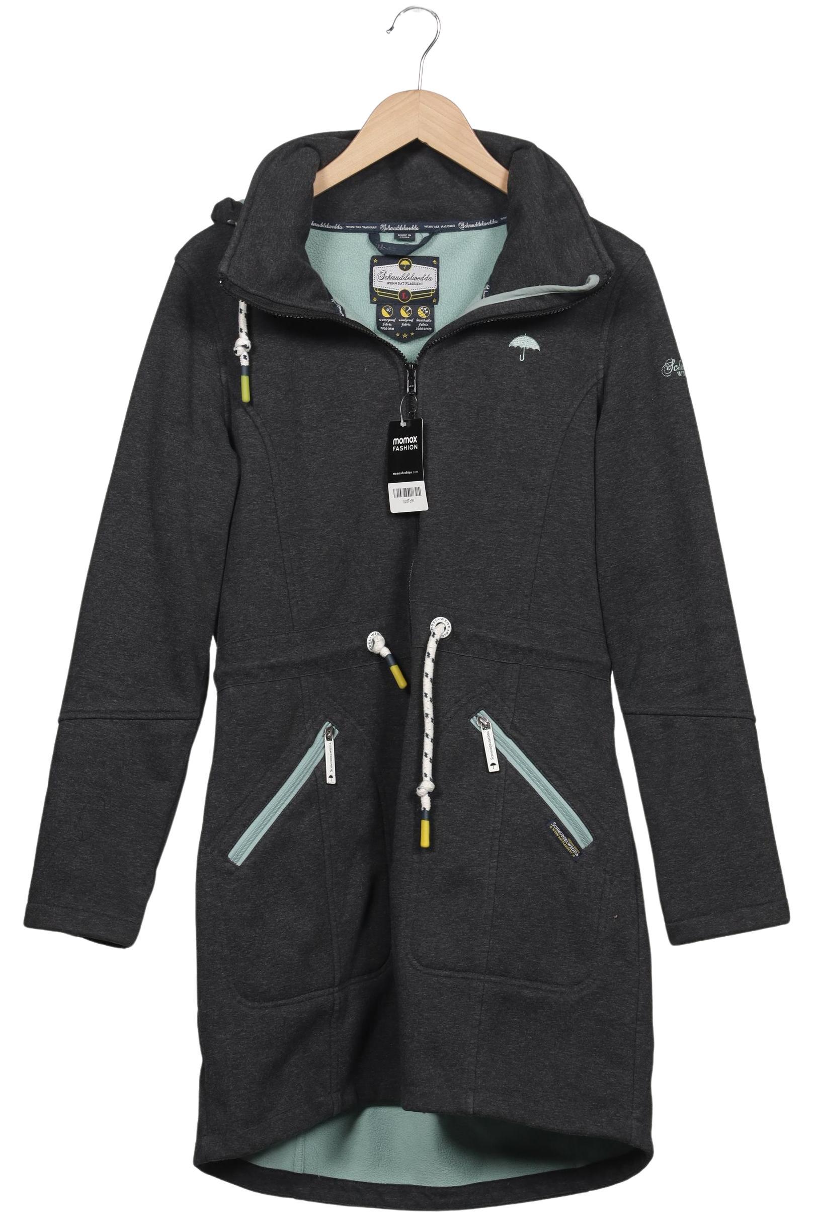 

Schmuddelwedda Damen Mantel, grau, Gr. 42