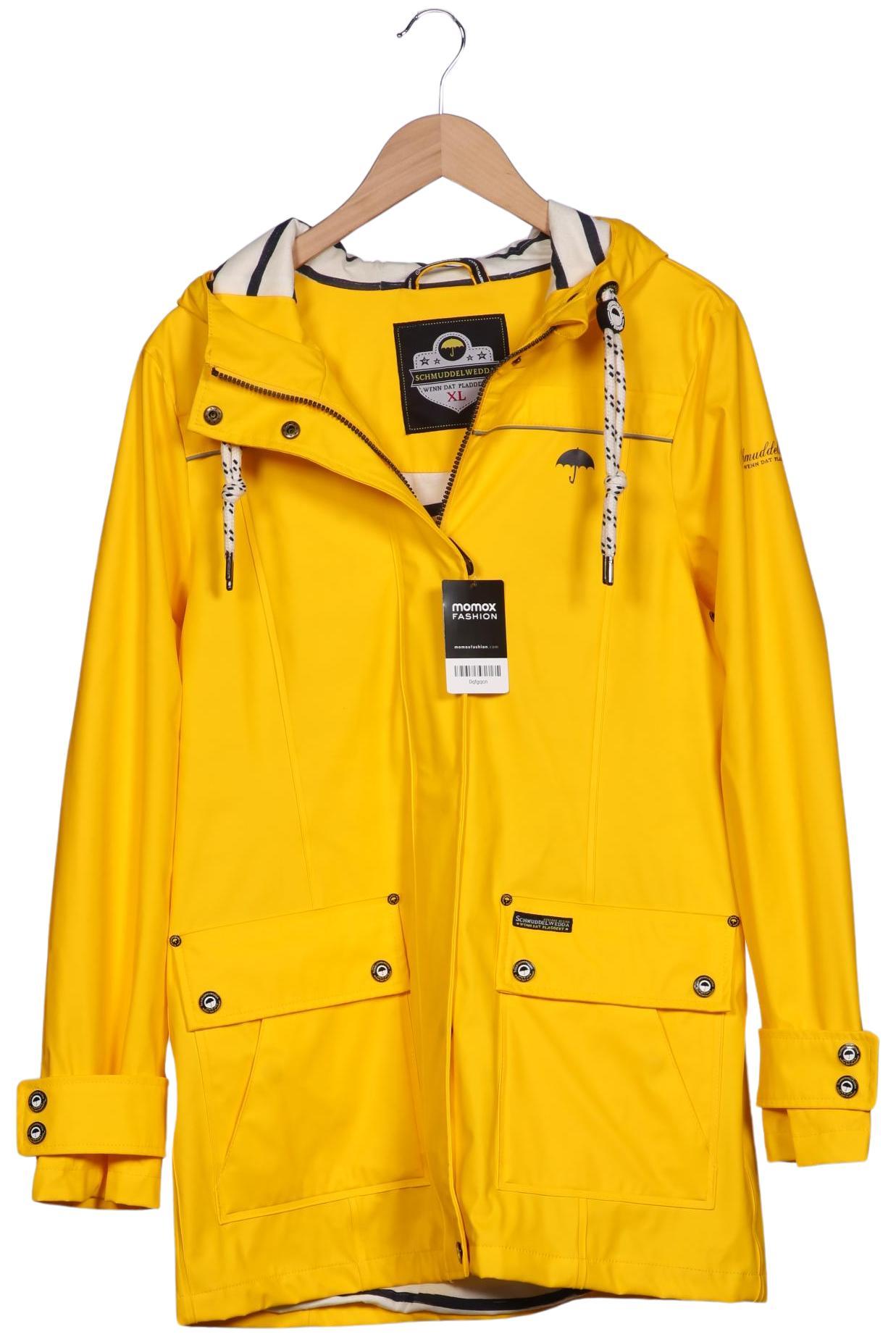 

Schmuddelwedda Damen Mantel, gelb, Gr. 44