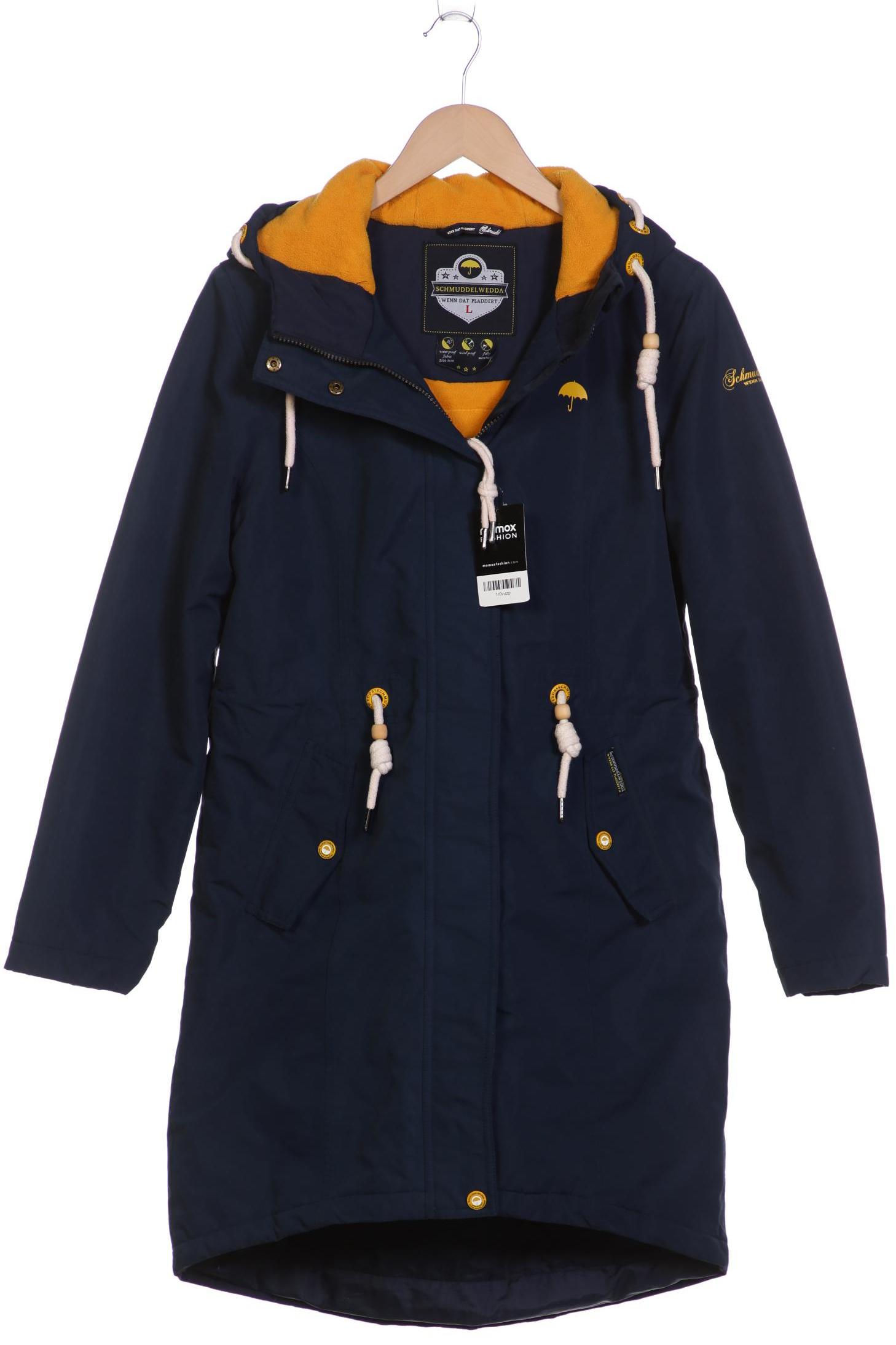 

Schmuddelwedda Damen Mantel, marineblau