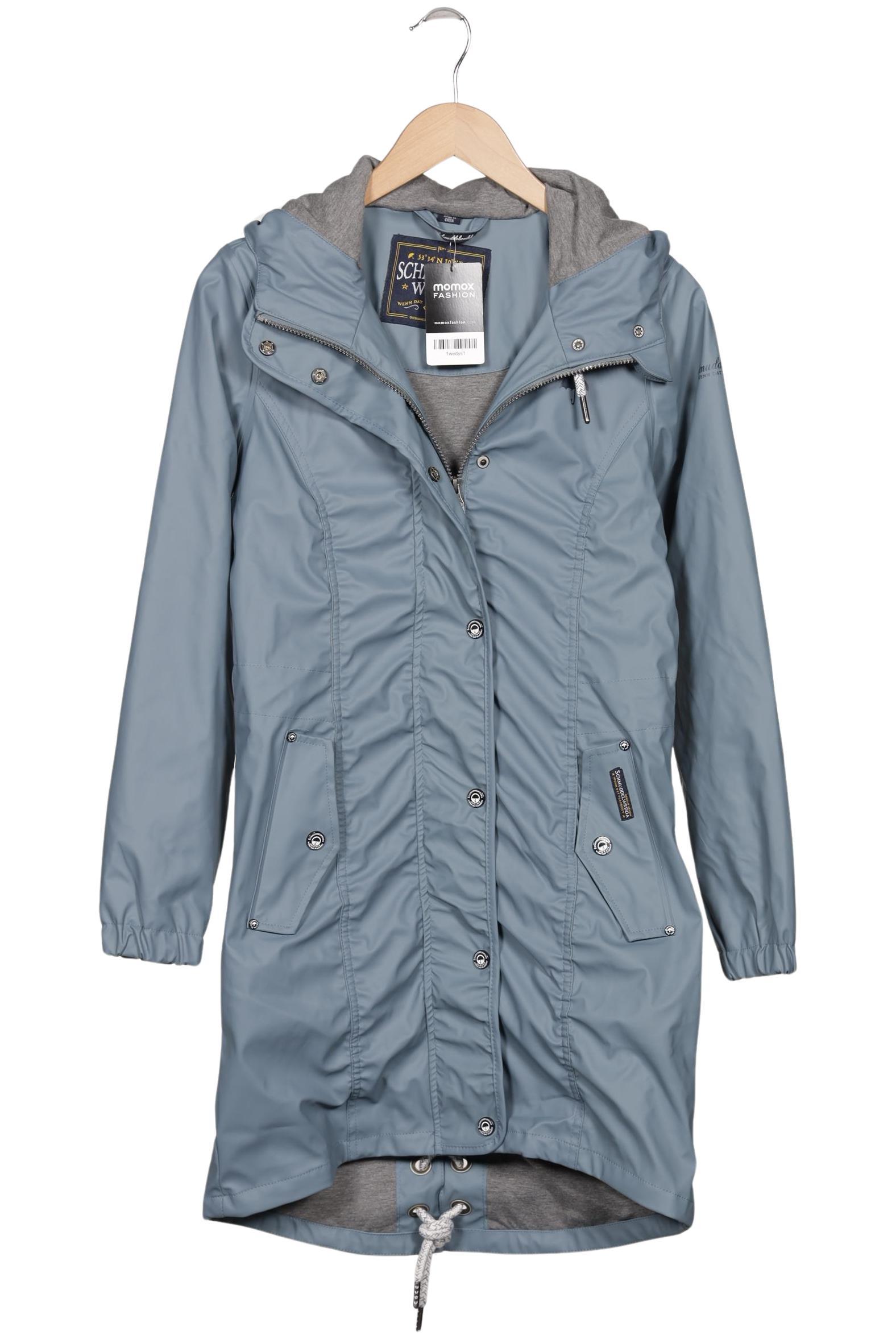 

Schmuddelwedda Damen Mantel, hellblau, Gr. 34