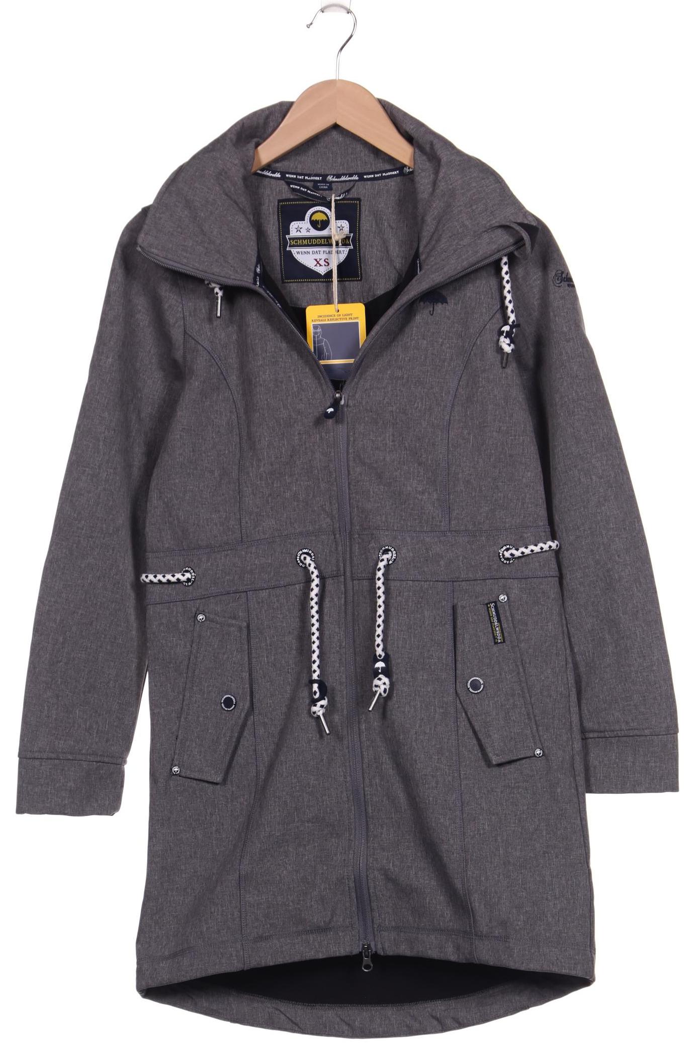 

schmuddelwedda Damen Mantel, grau