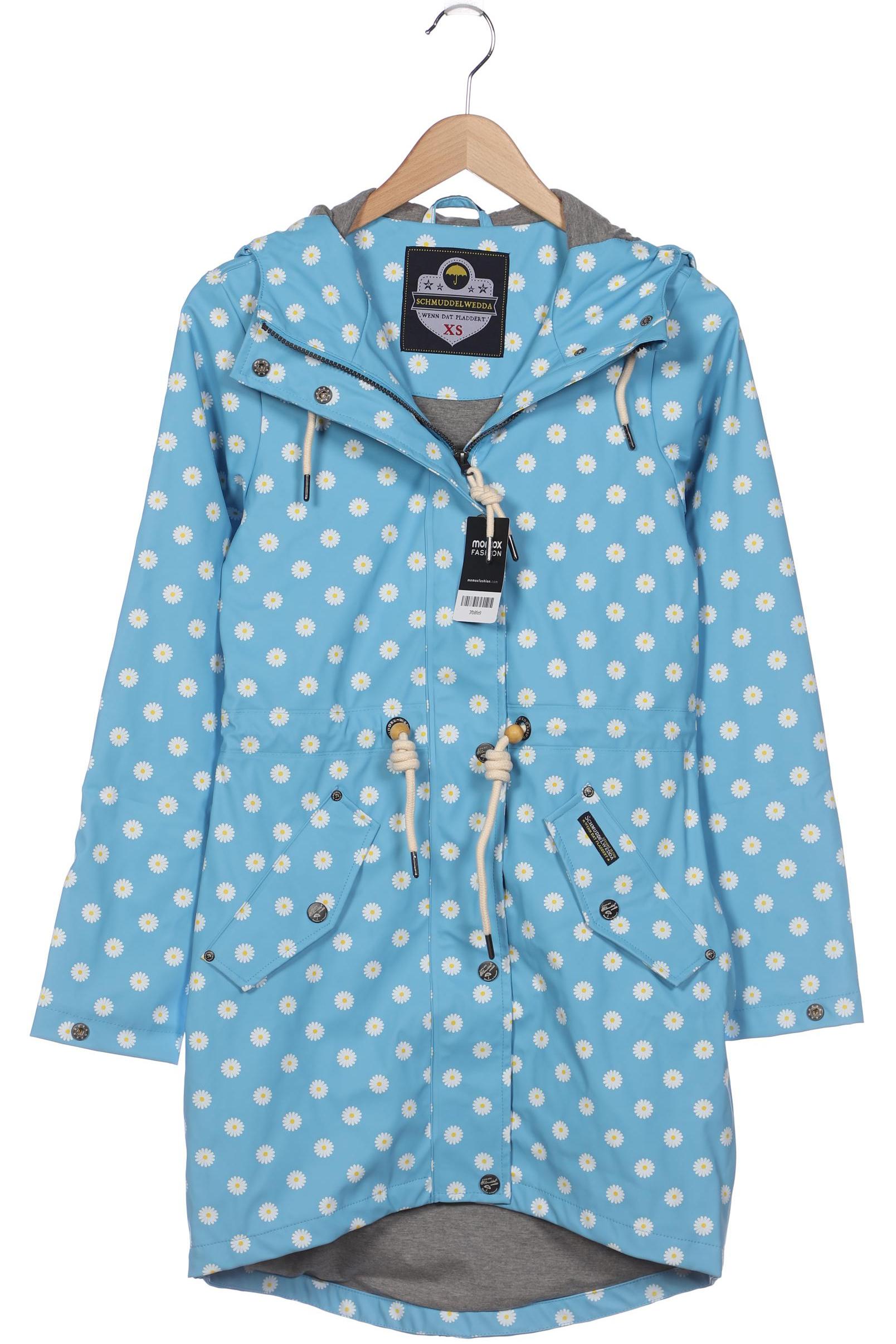 

Schmuddelwedda Damen Mantel, blau, Gr. 34