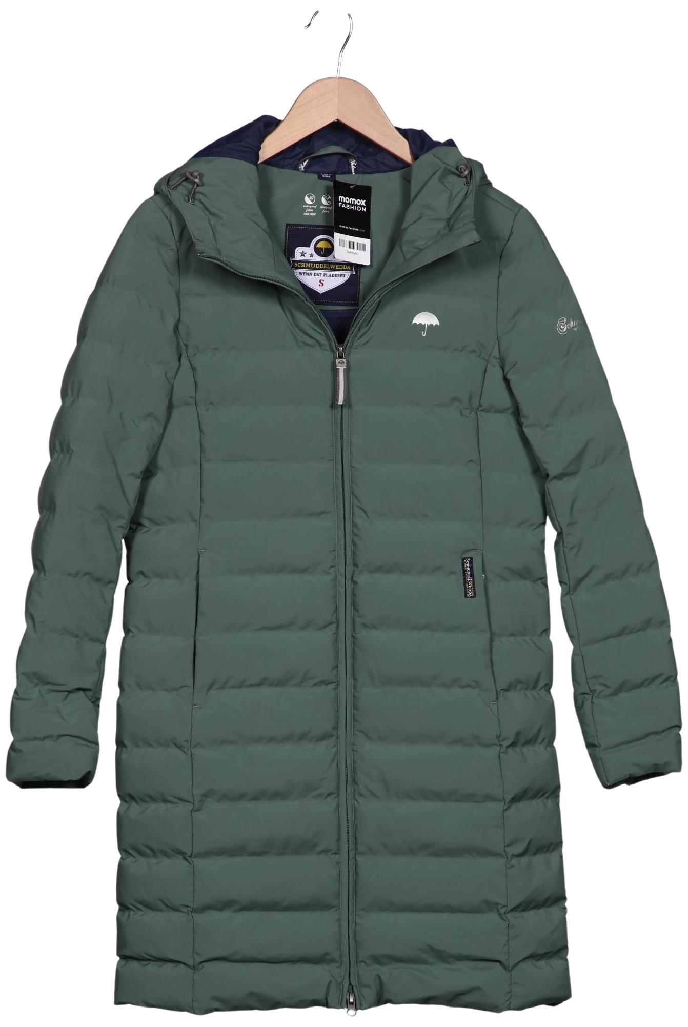 

Schmuddelwedda Damen Mantel, grün, Gr. 36