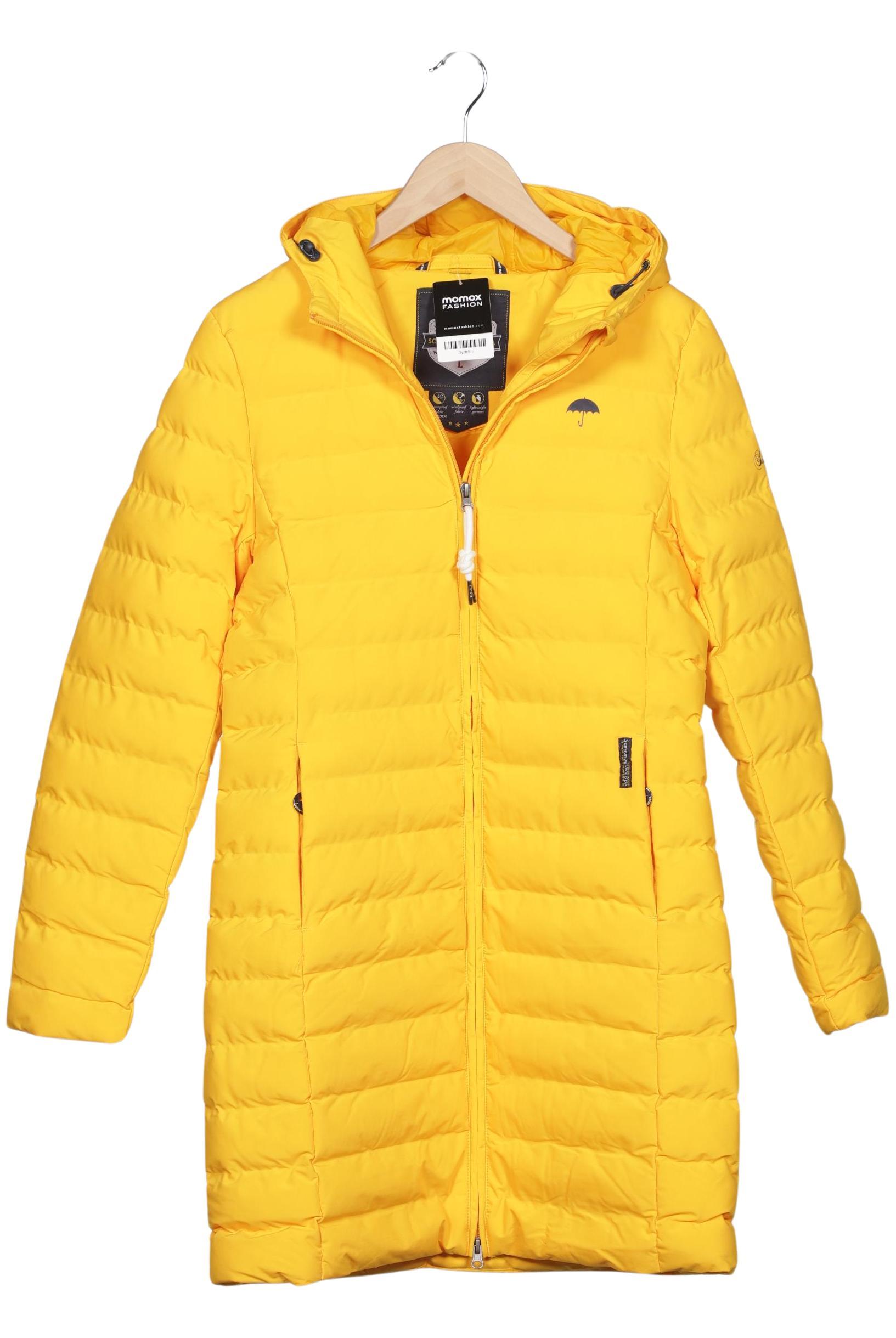 

Schmuddelwedda Damen Mantel, gelb, Gr. 42